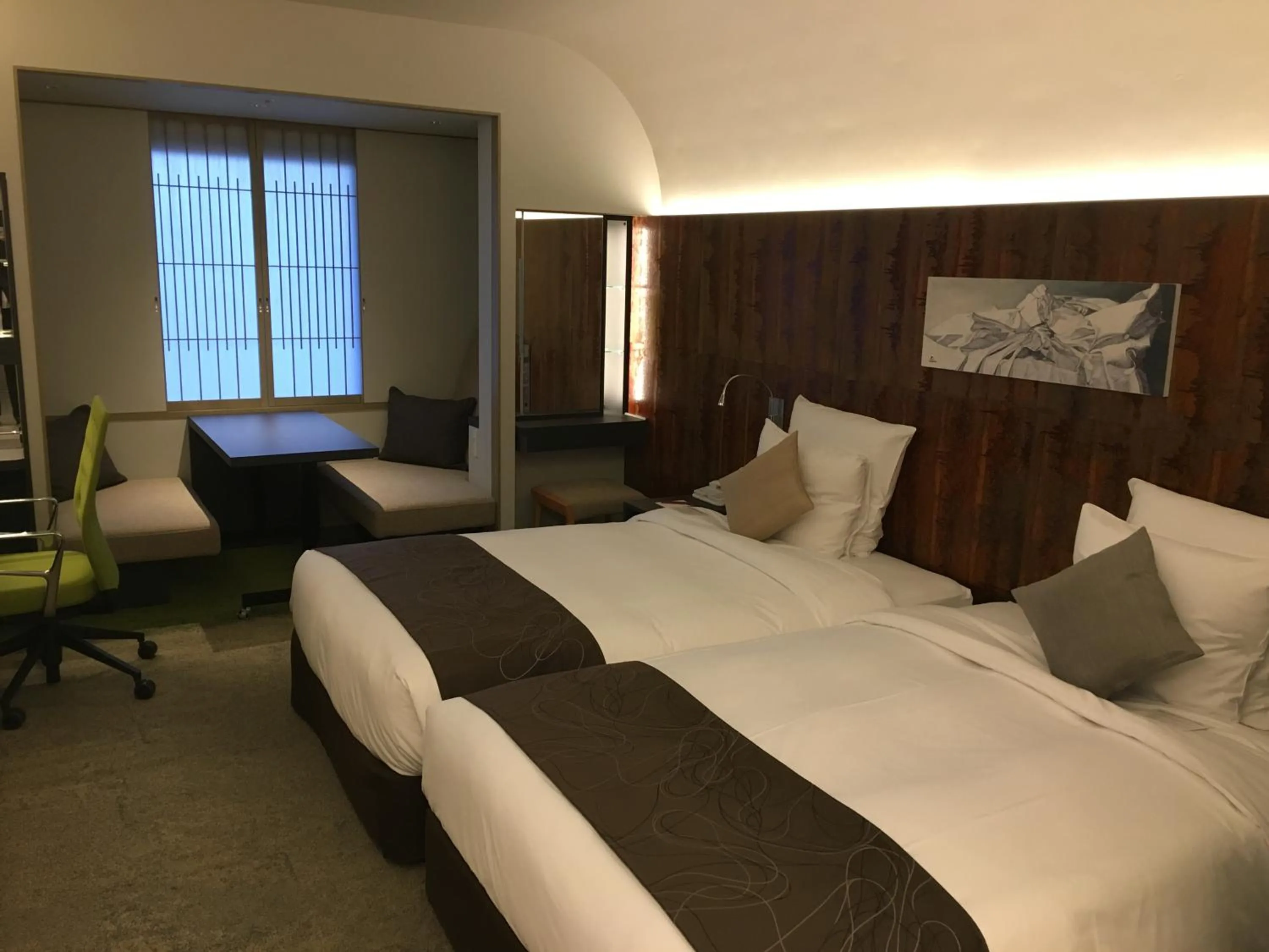 Bed in ANA Crowne Plaza Hotel Kyoto by IHG