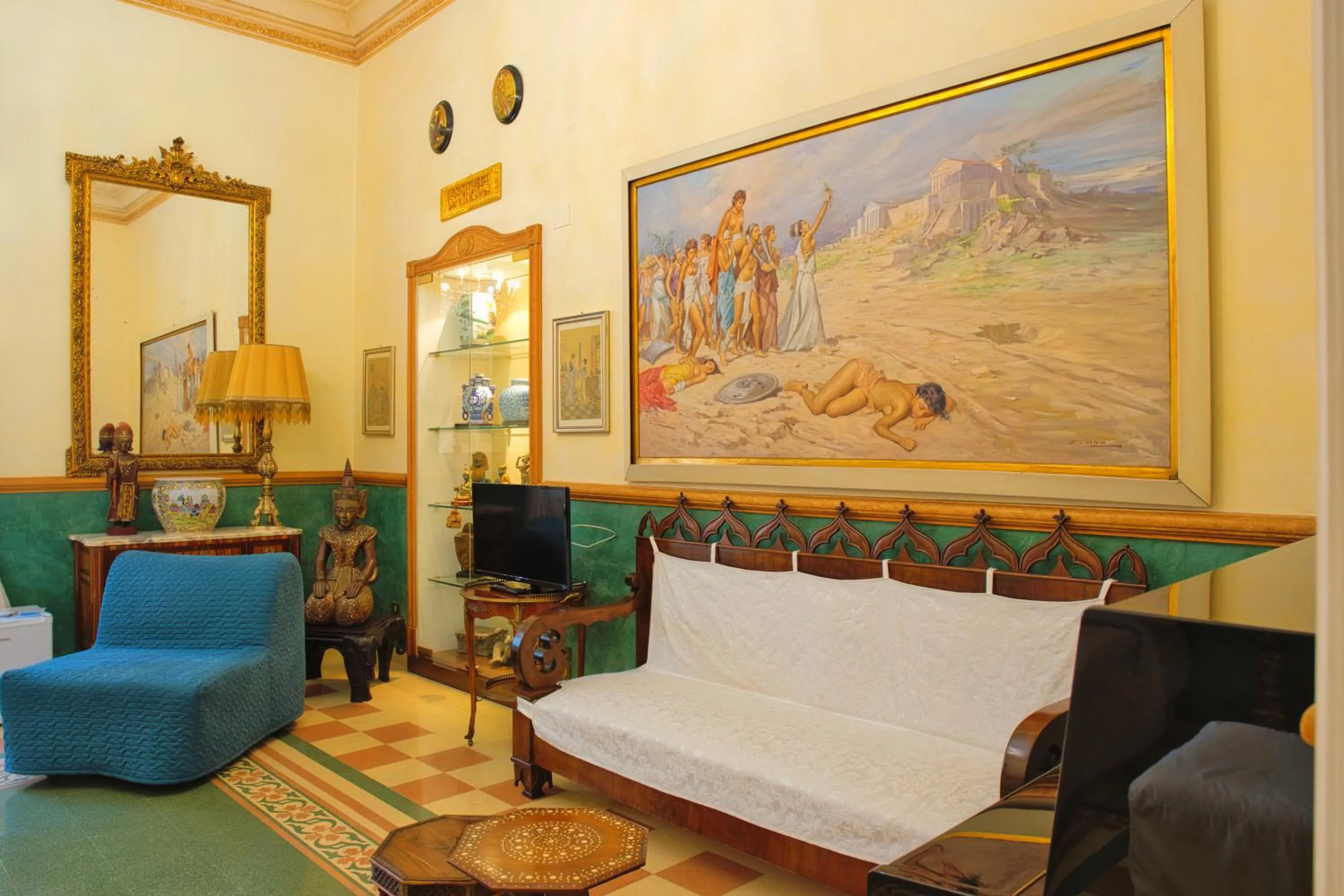 Decorative detail in B&B Flora House