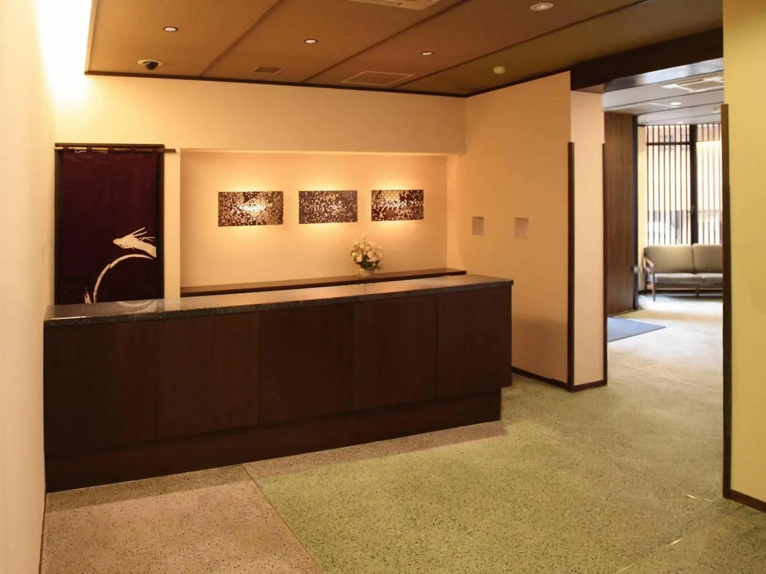 Lobby or reception in Ochanomizu Hotel Shoryukan