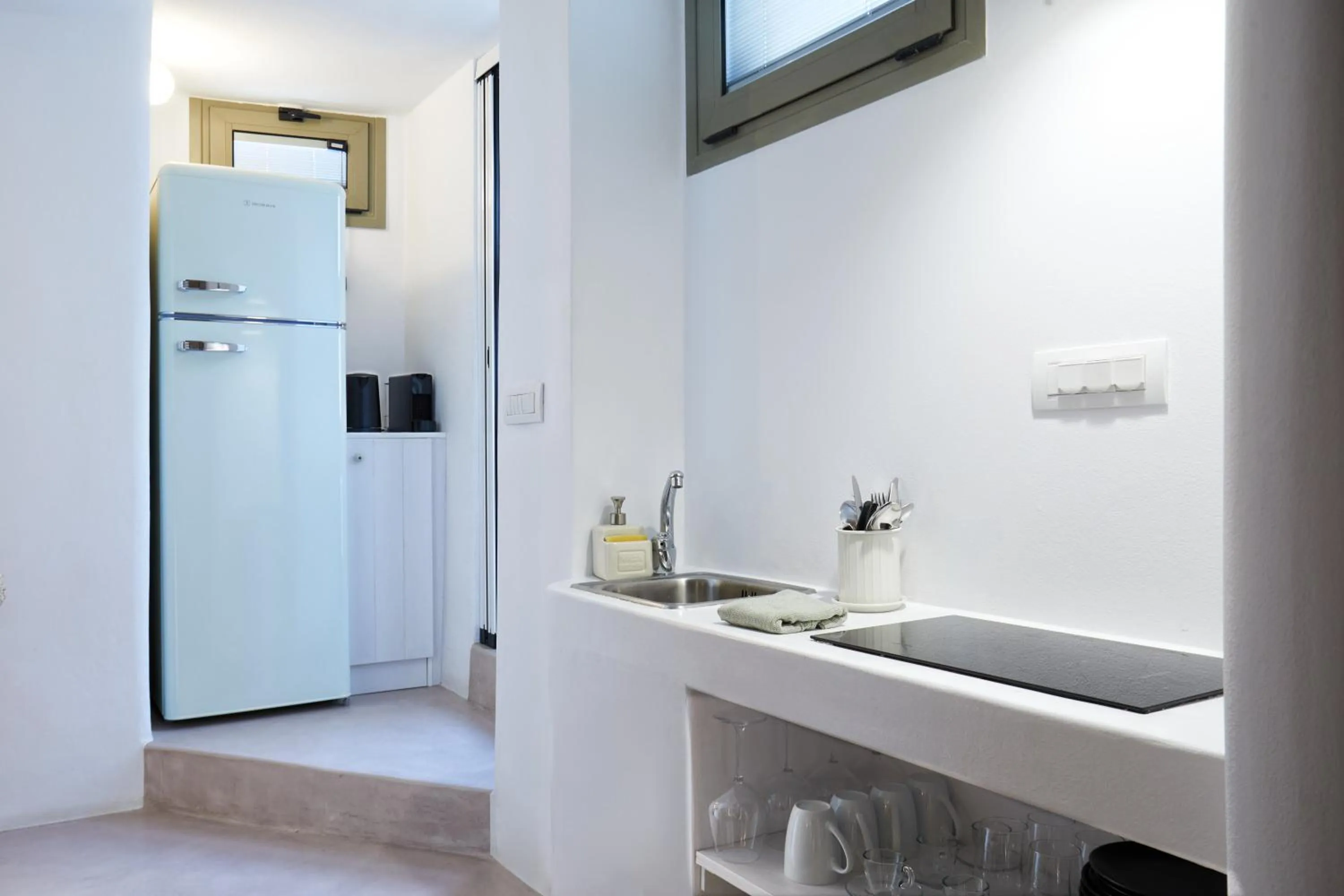 Kitchen or kitchenette in Arvanitis Cave Village