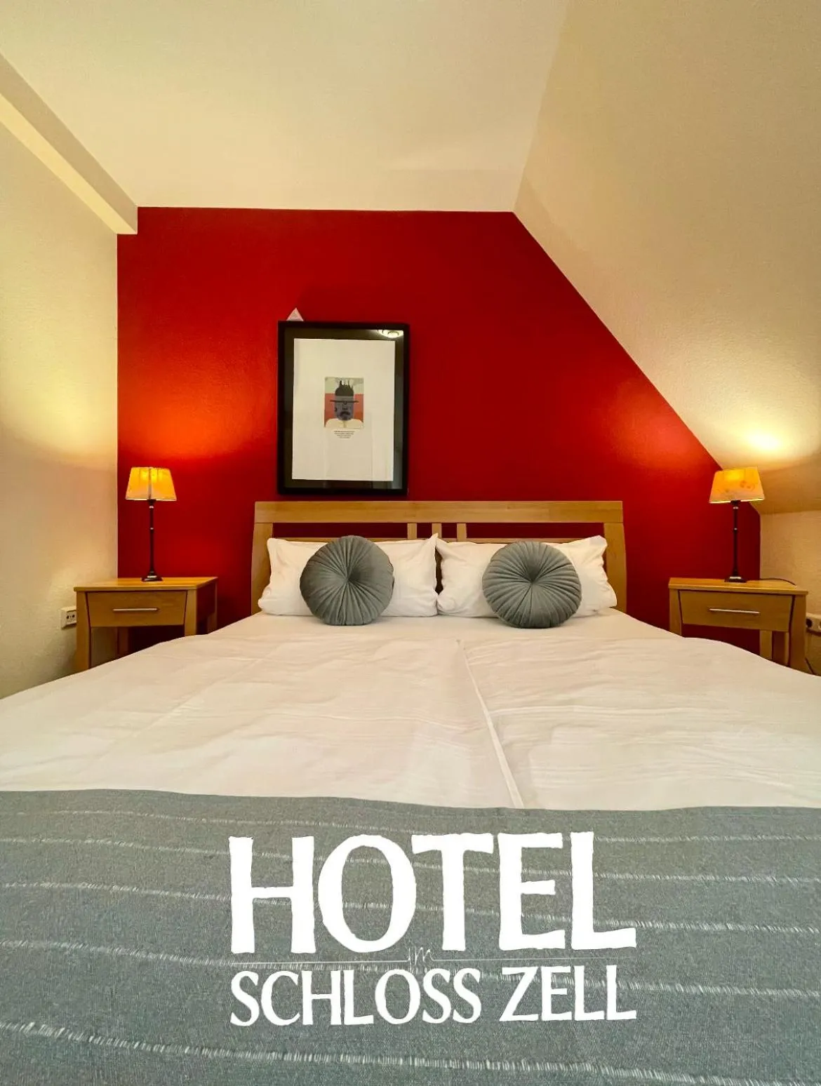 Bedroom, Bed in Hotel Schloss Zell