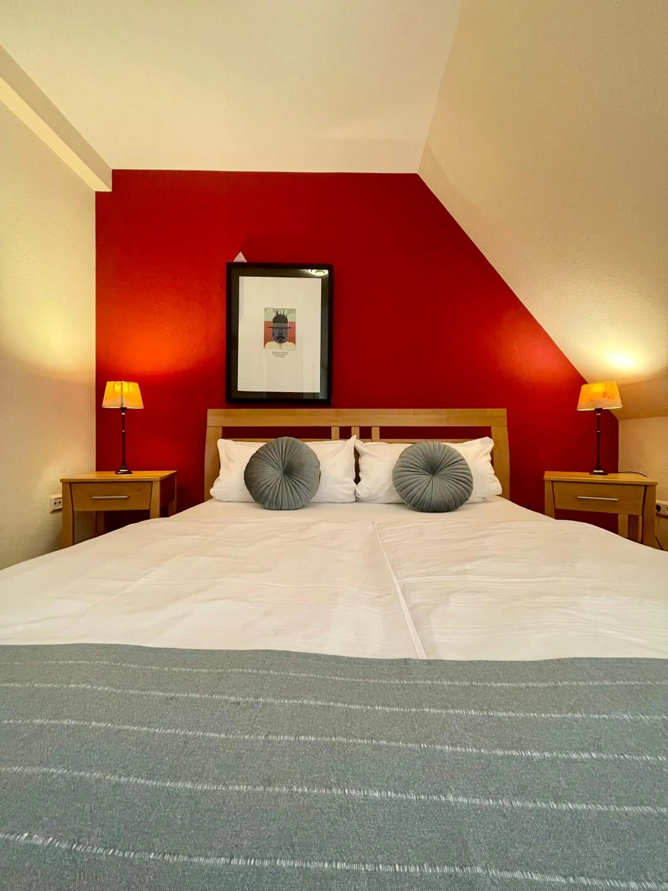 Bed in Hotel Schloss Zell