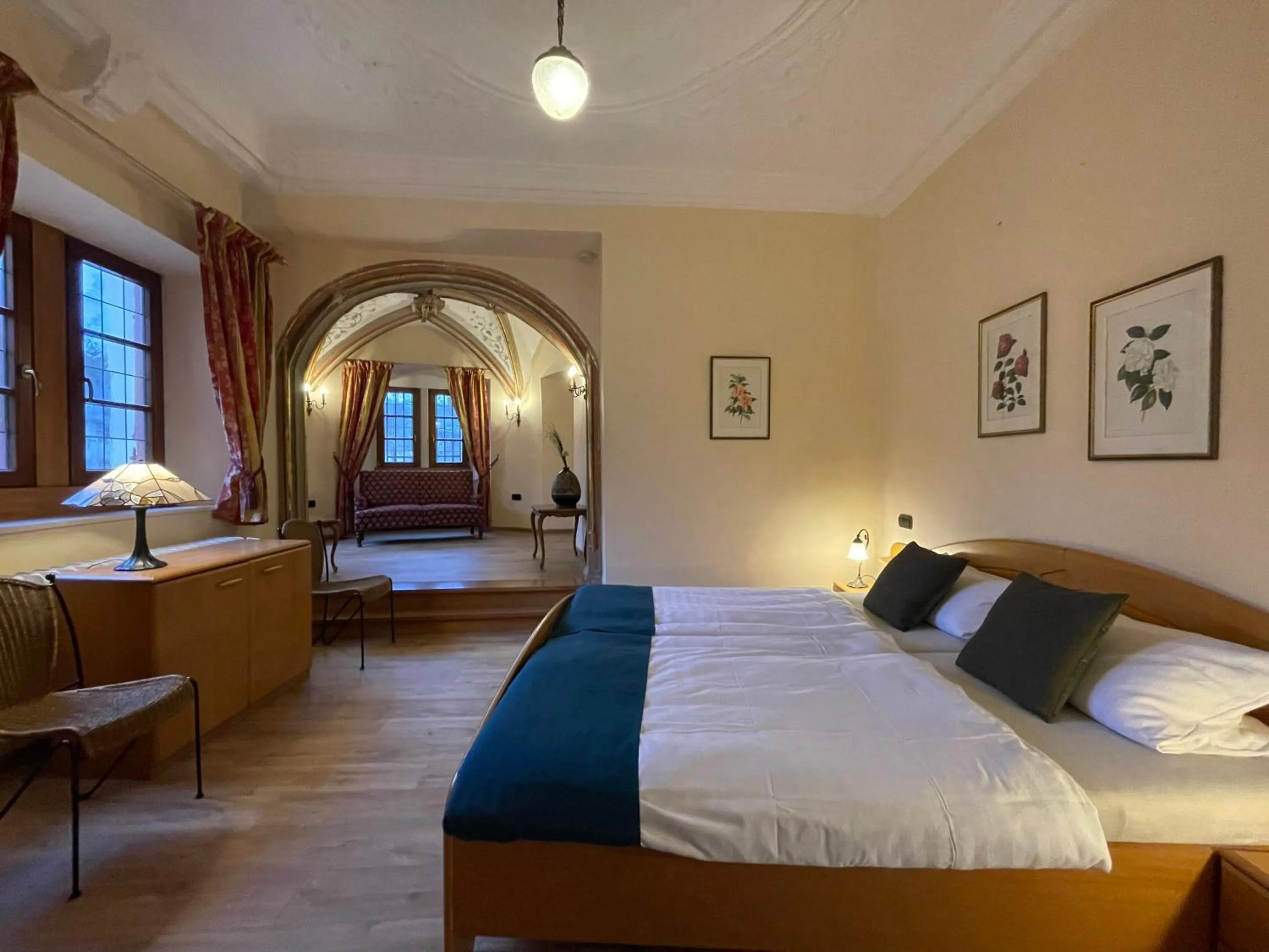 Bed in Hotel Schloss Zell