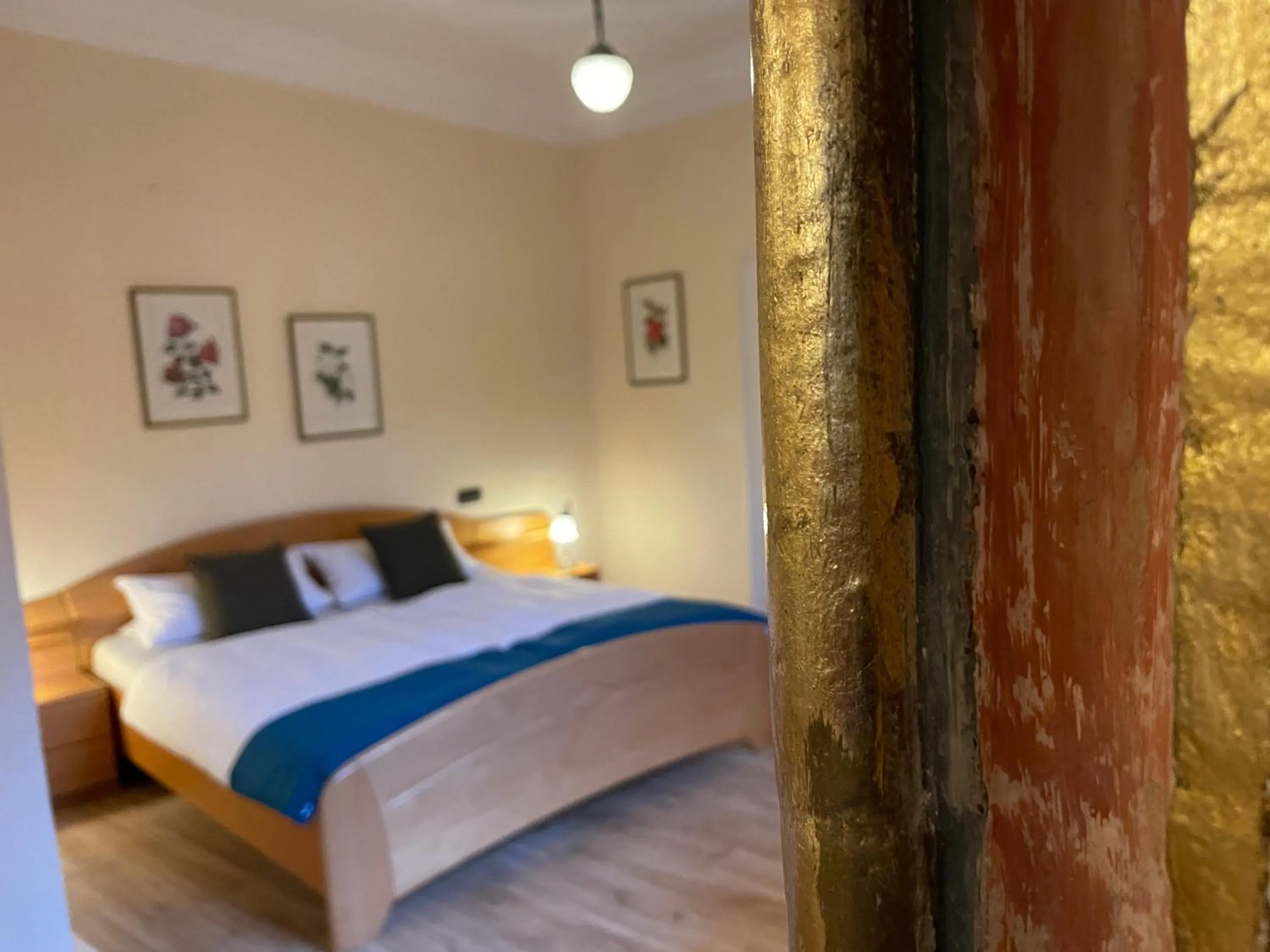 Bed in Hotel Schloss Zell