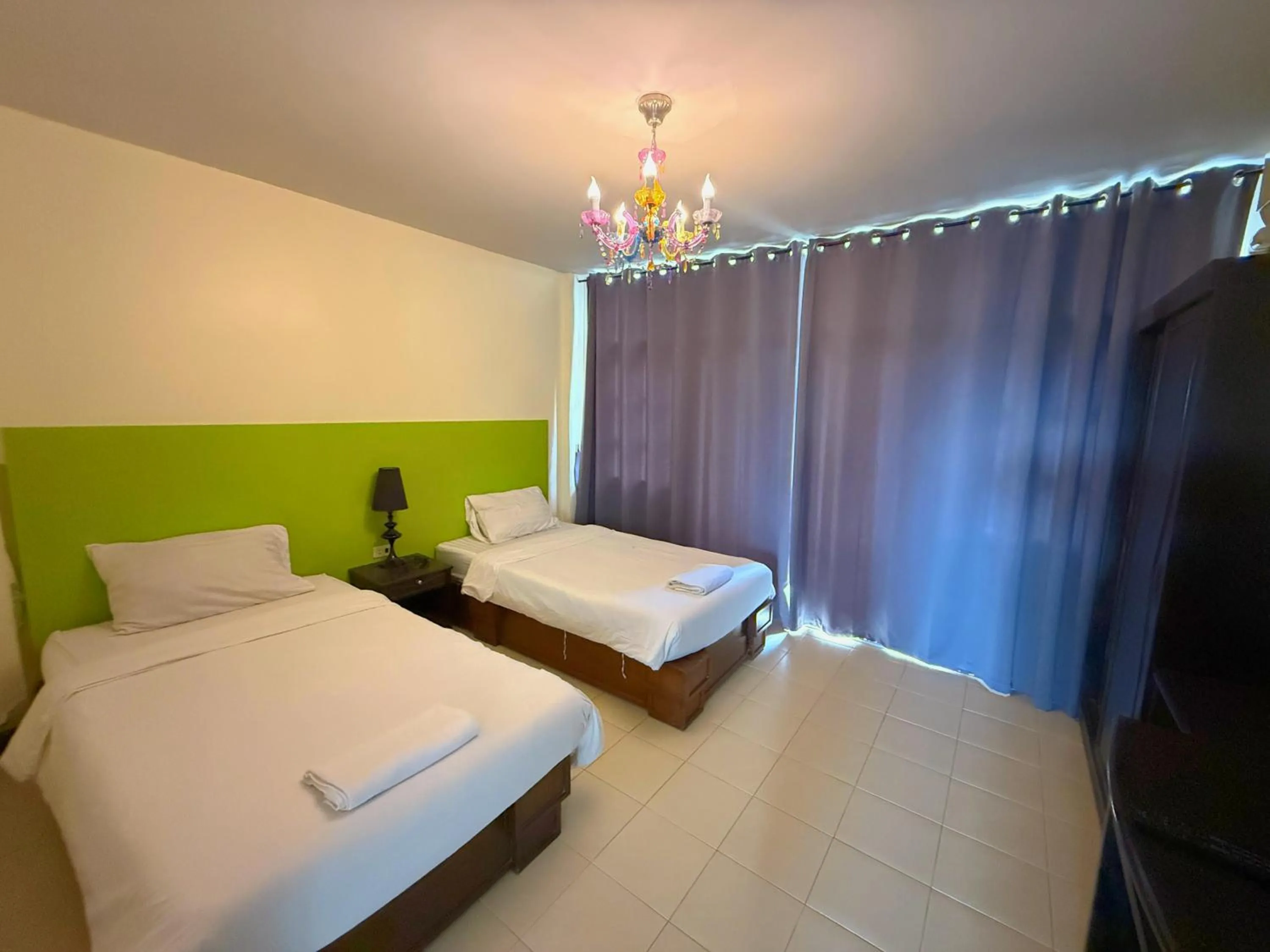 Bed in Baan Nilawan Hotel