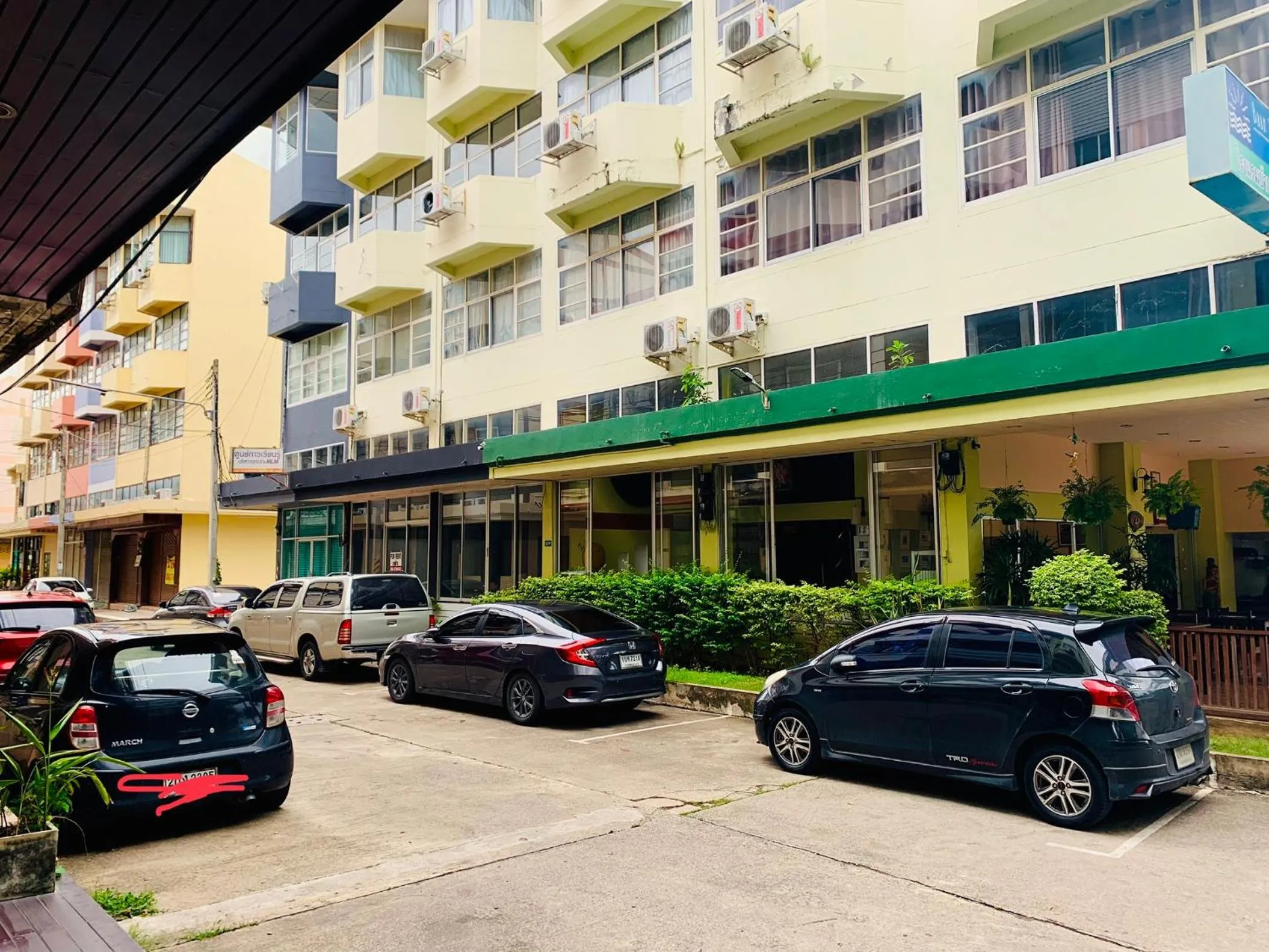 On site in Baan Nilawan Hotel