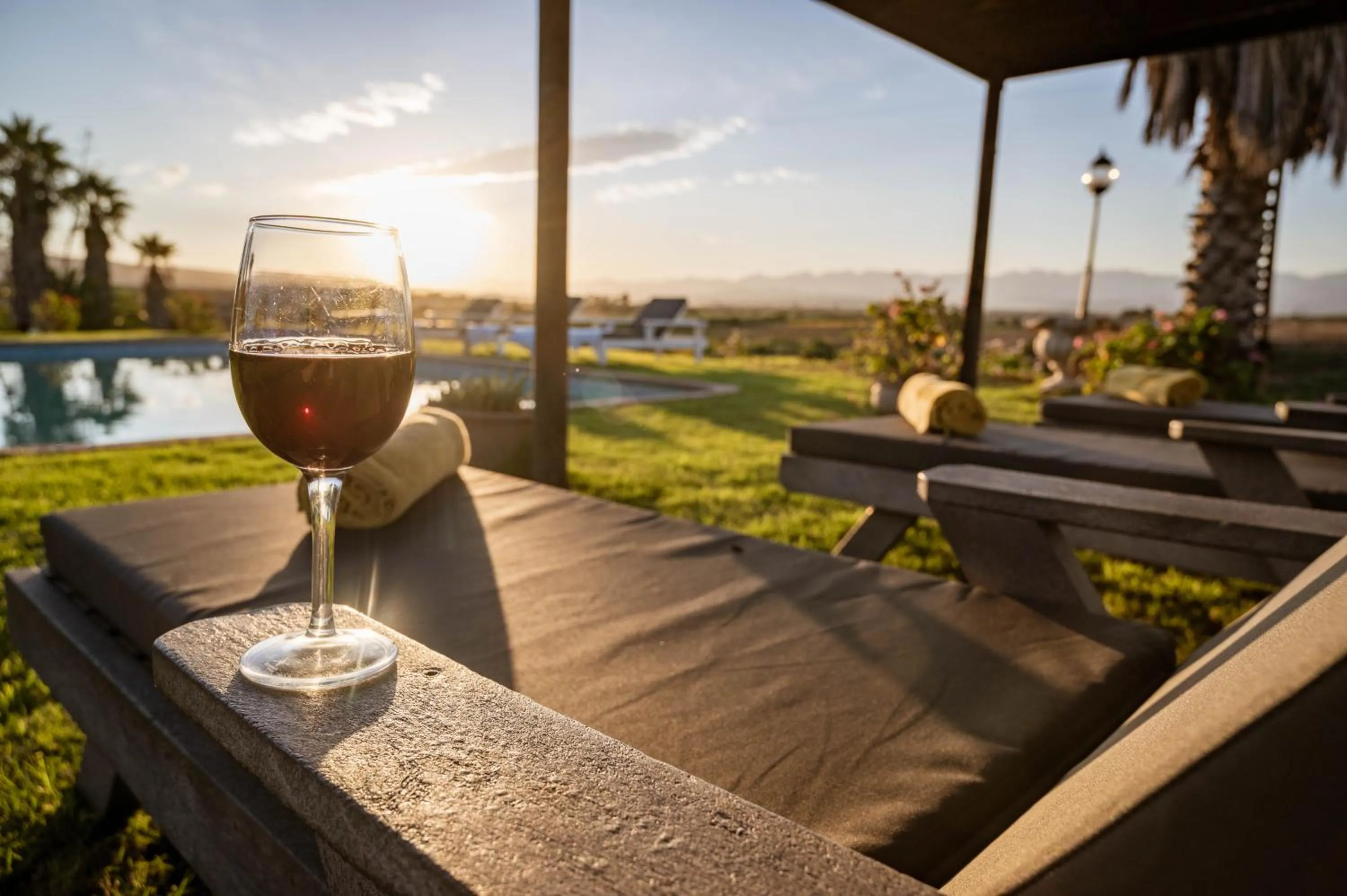 Natural landscape in De Denne Country Guest House