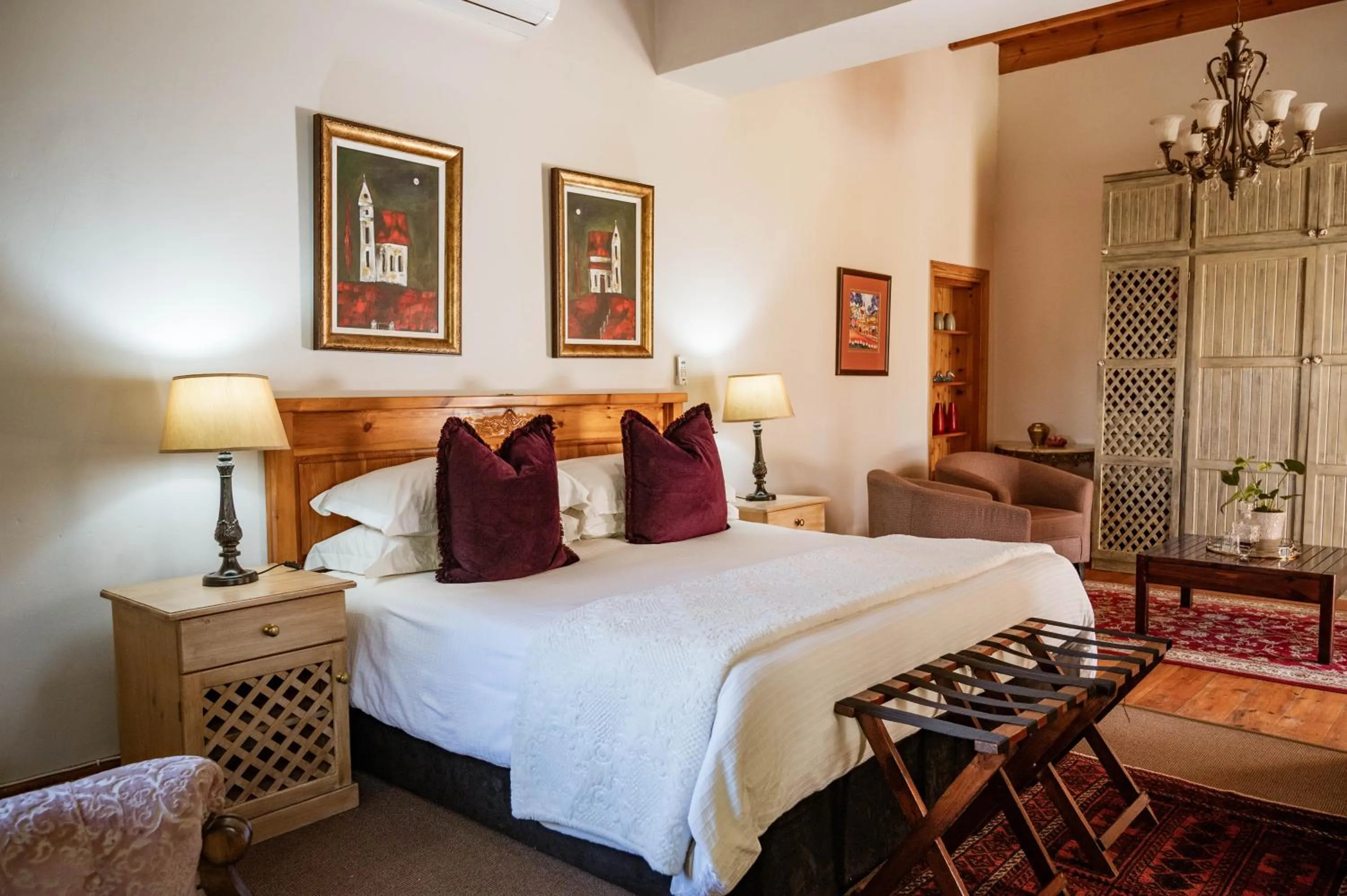 Bed in De Denne Country Guest House