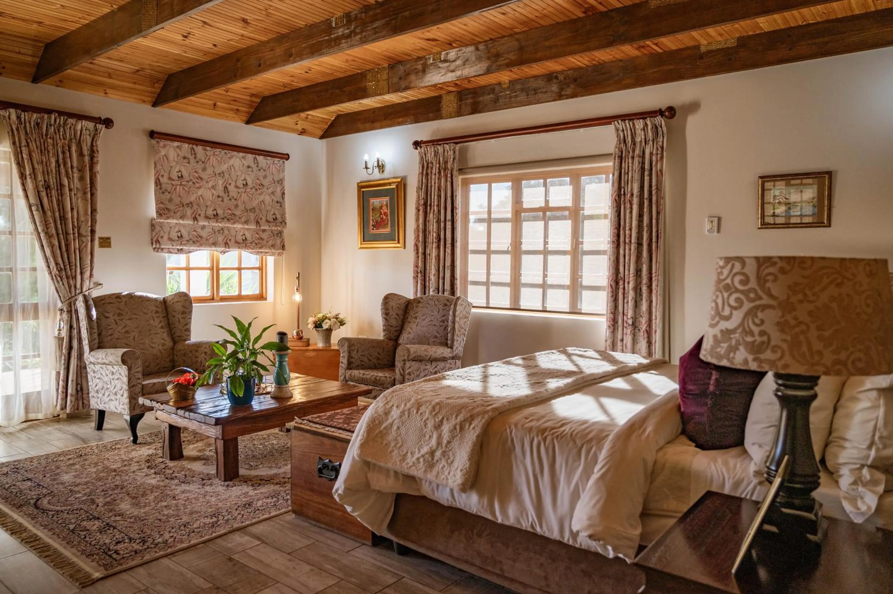 Bed in De Denne Country Guest House