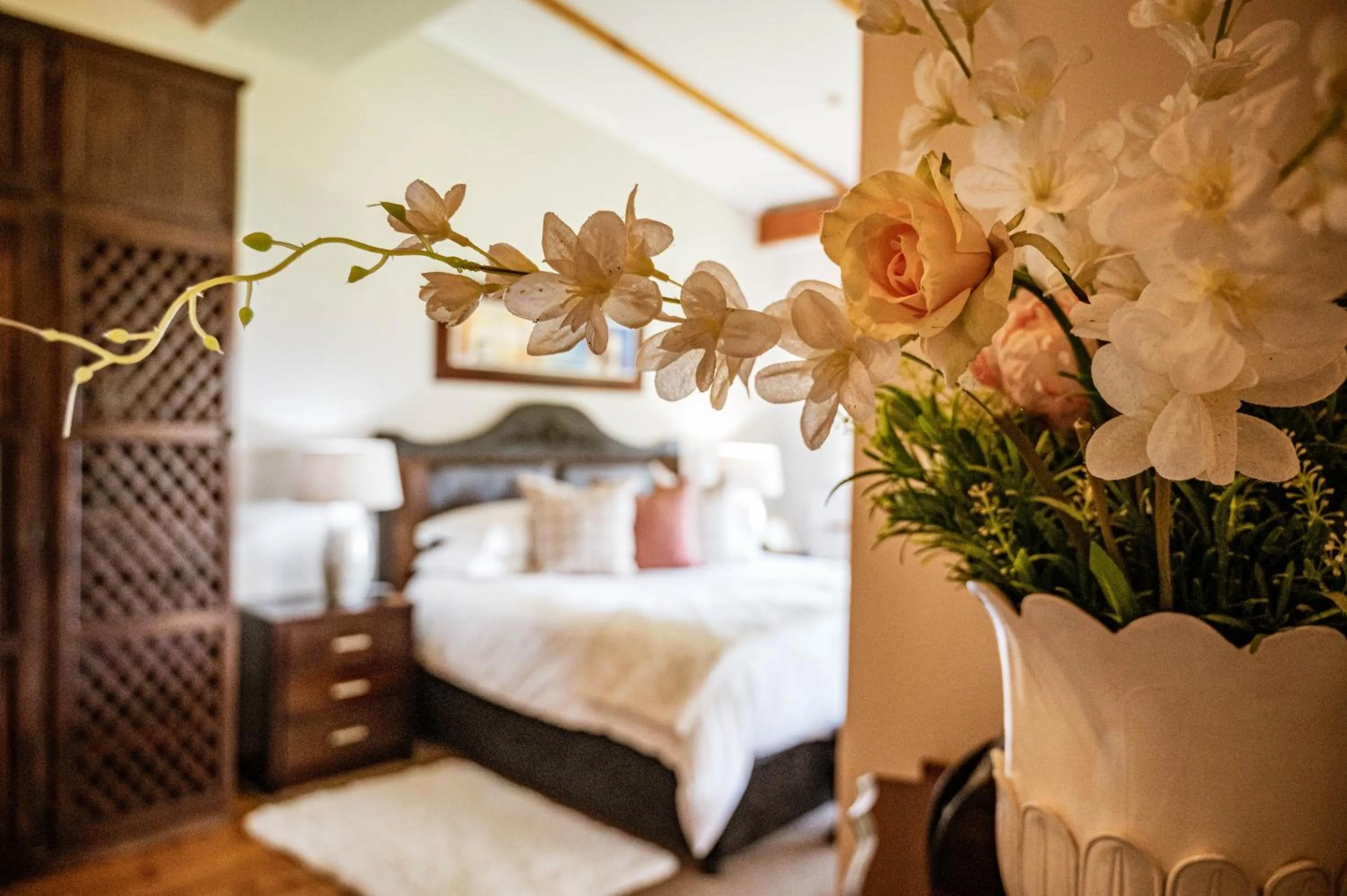 Bed in De Denne Country Guest House