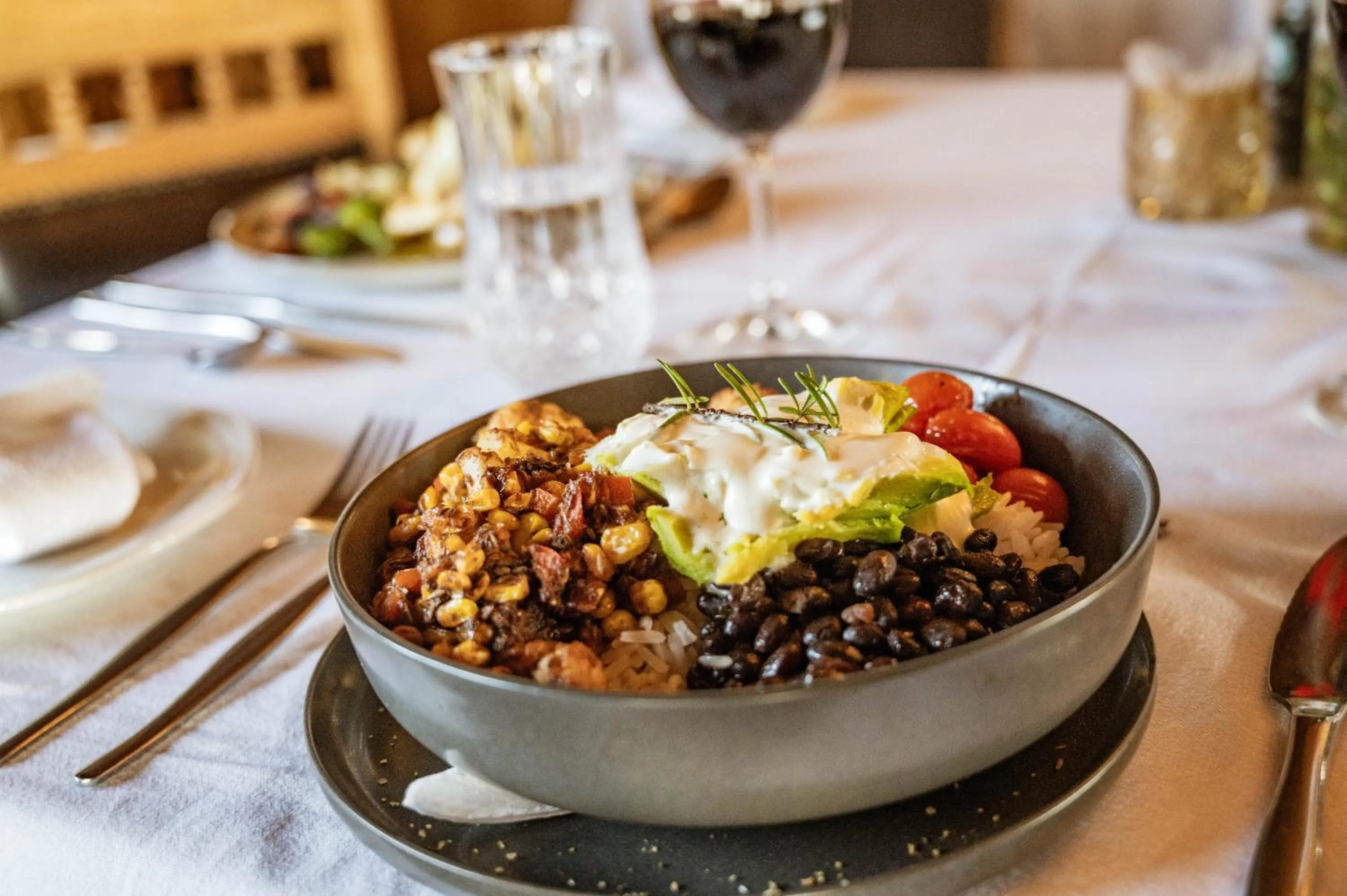 Food in De Denne Country Guest House