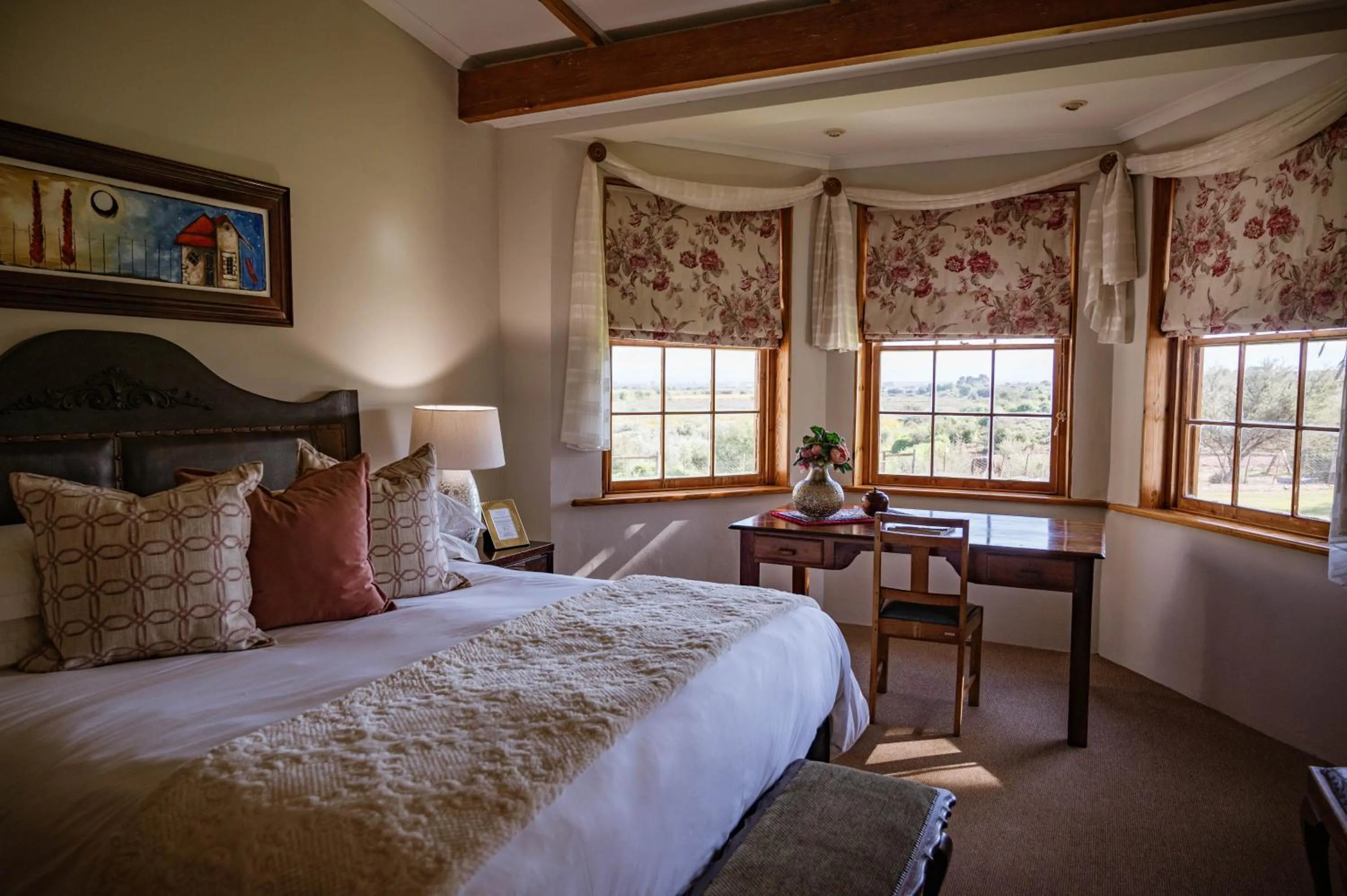 Bed in De Denne Country Guest House