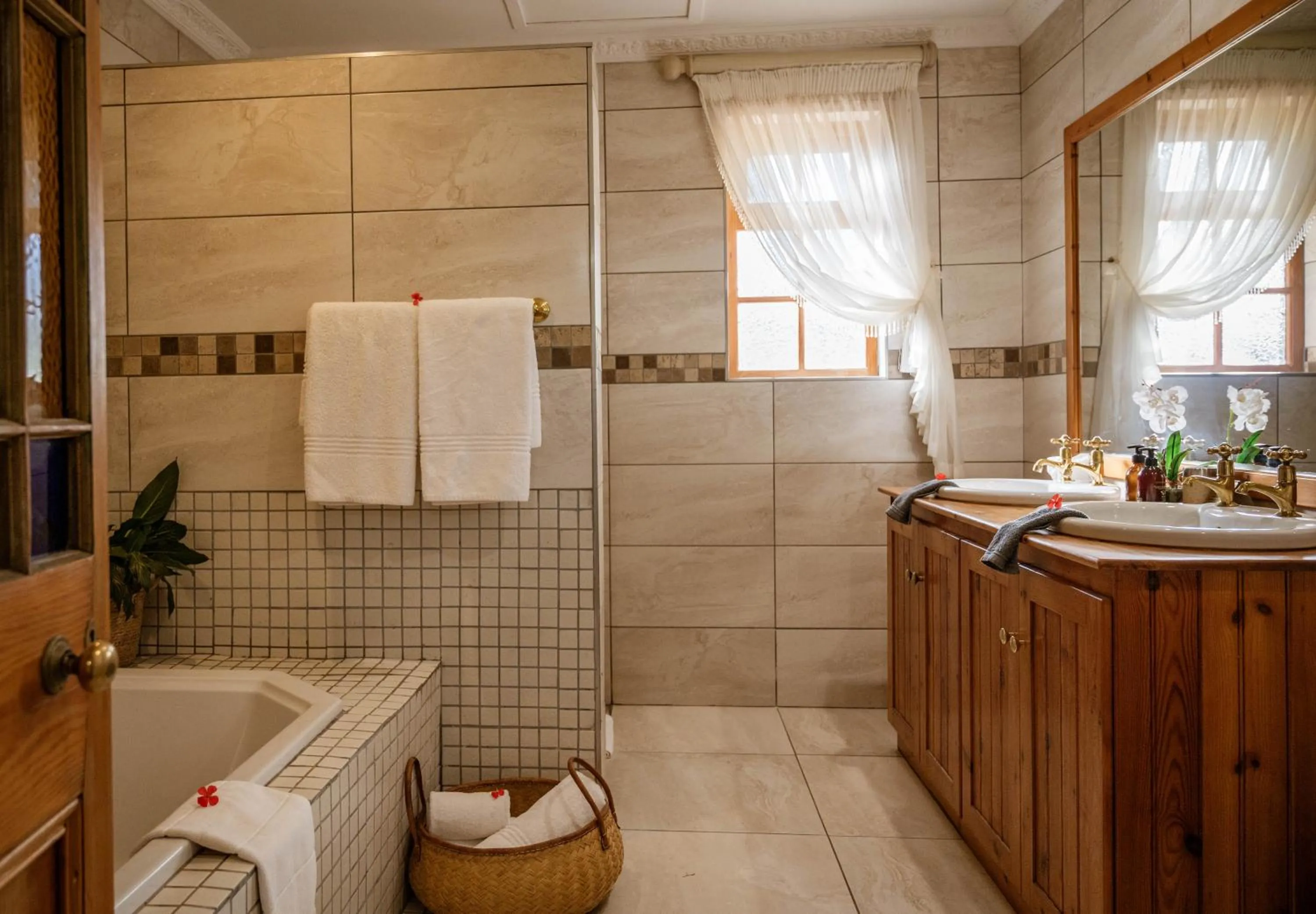 Shower in De Denne Country Guest House