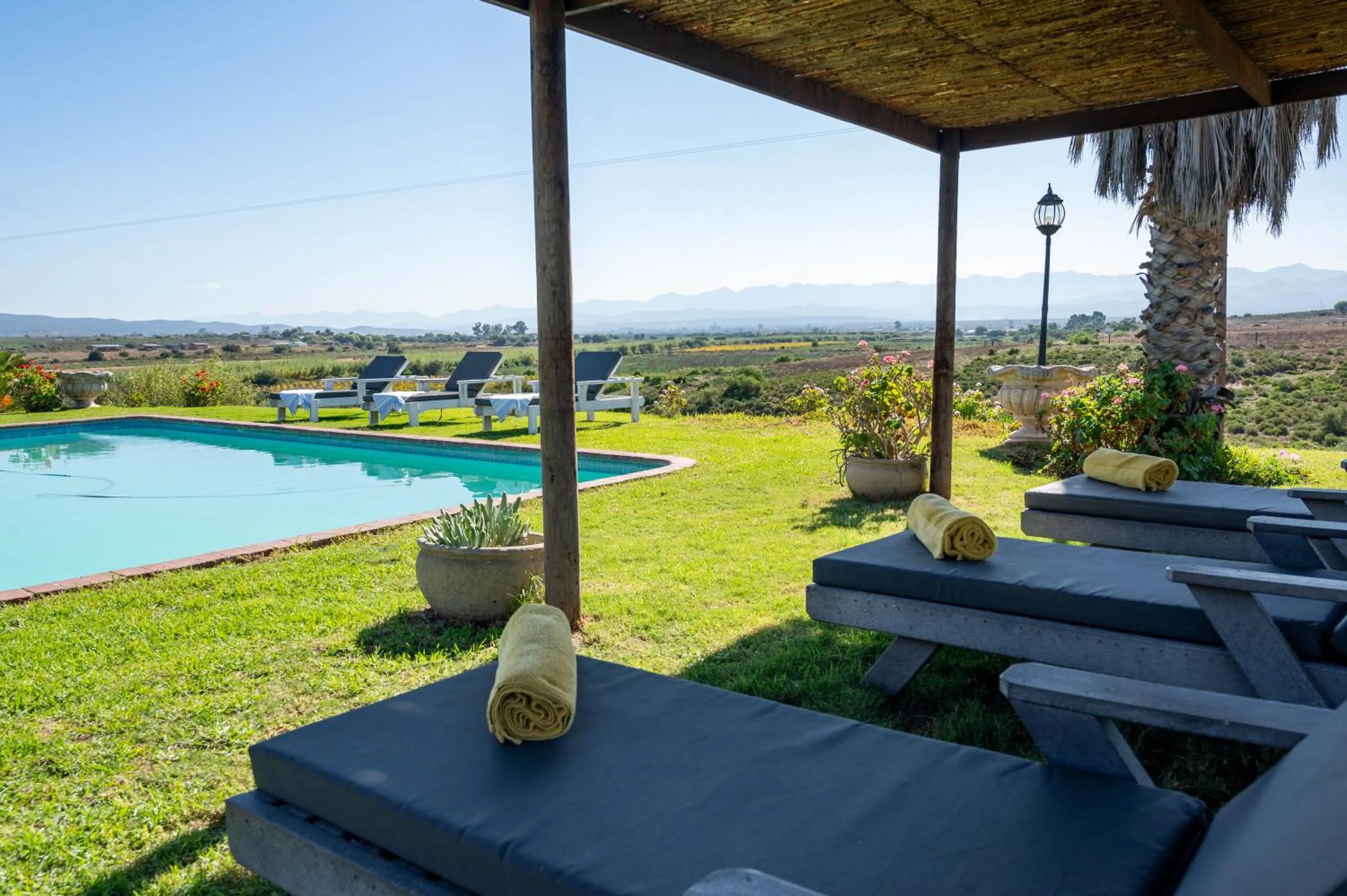 Natural landscape in De Denne Country Guest House