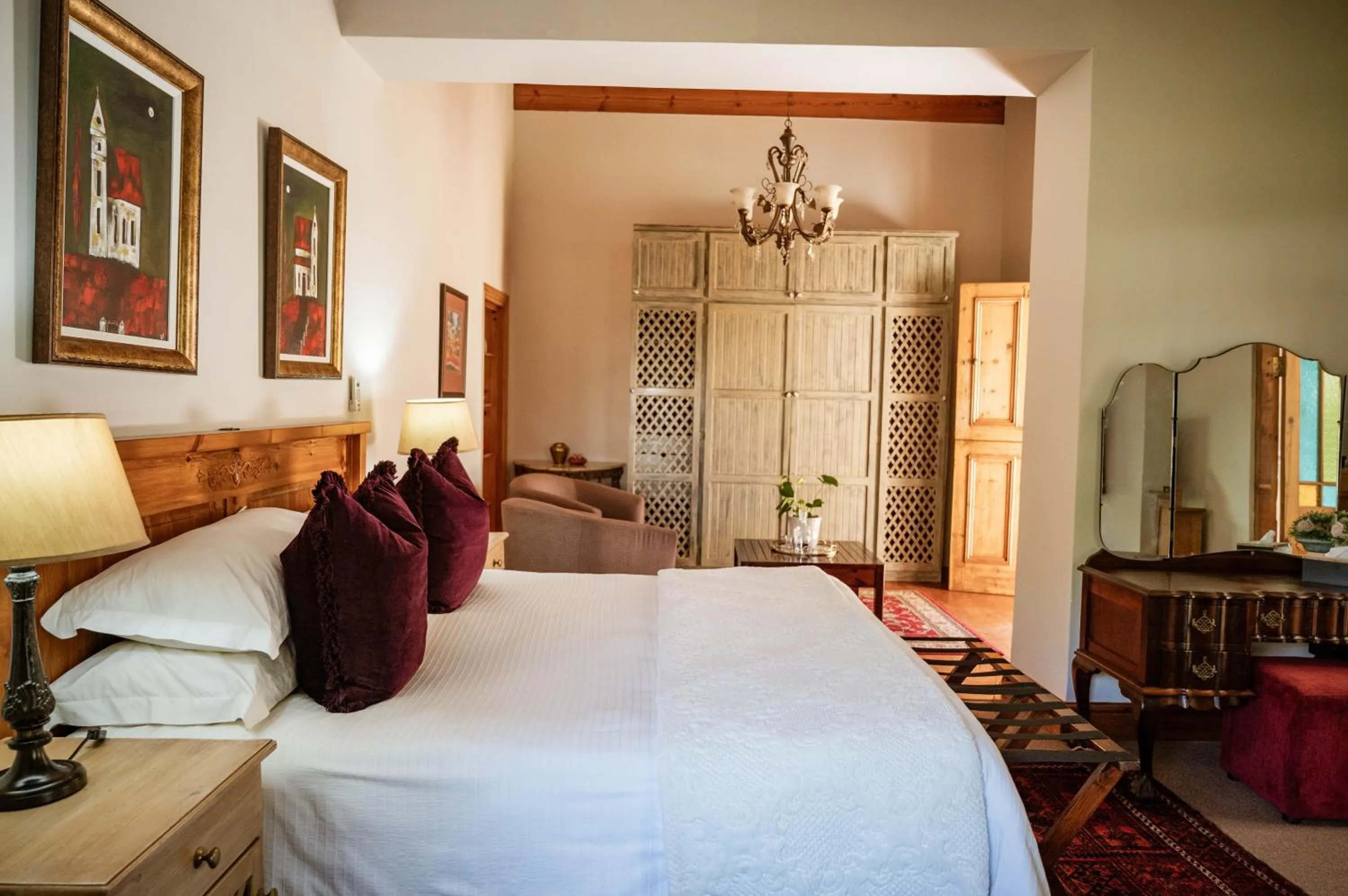 Bed in De Denne Country Guest House