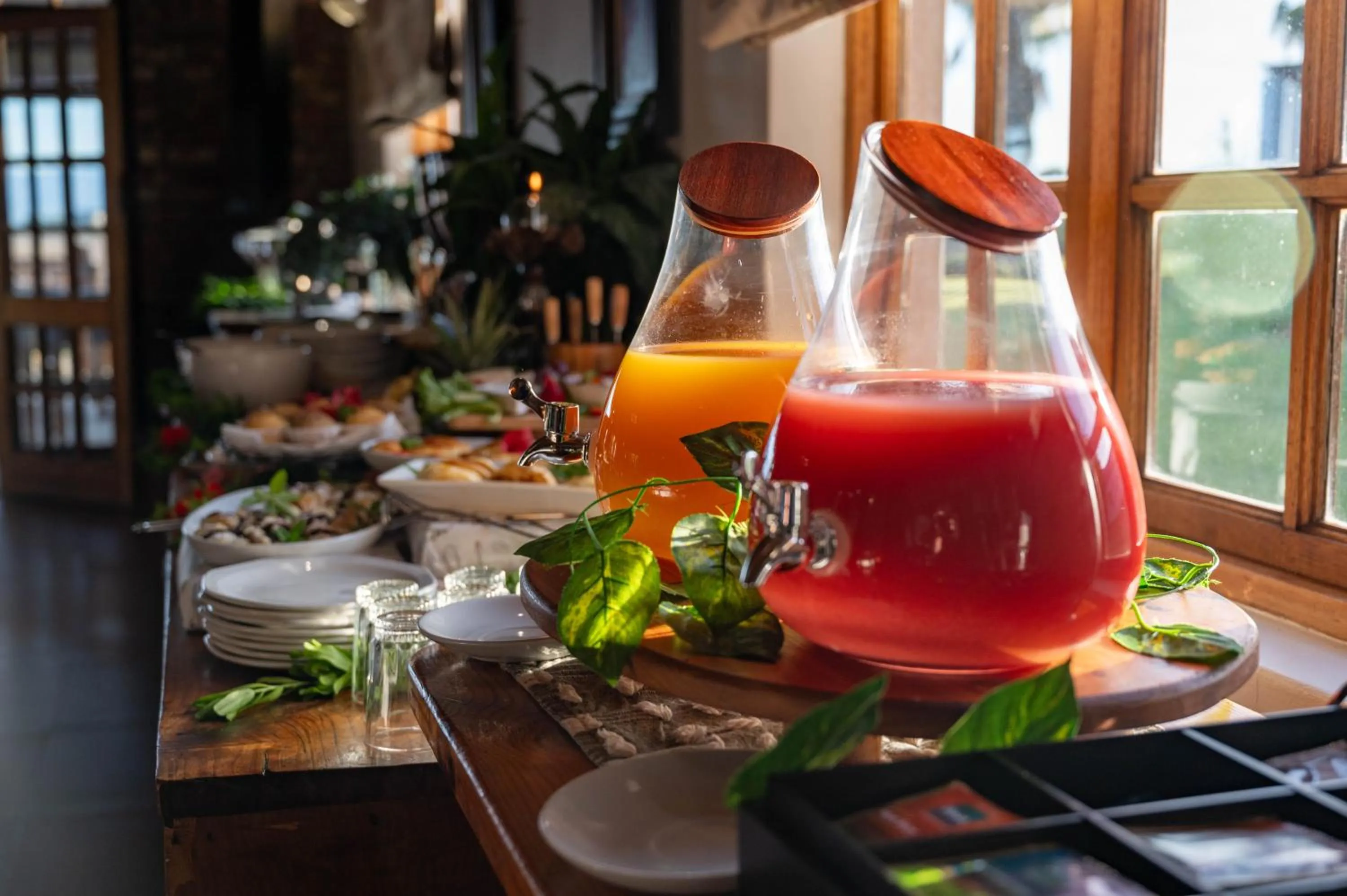 Continental breakfast in De Denne Country Guest House