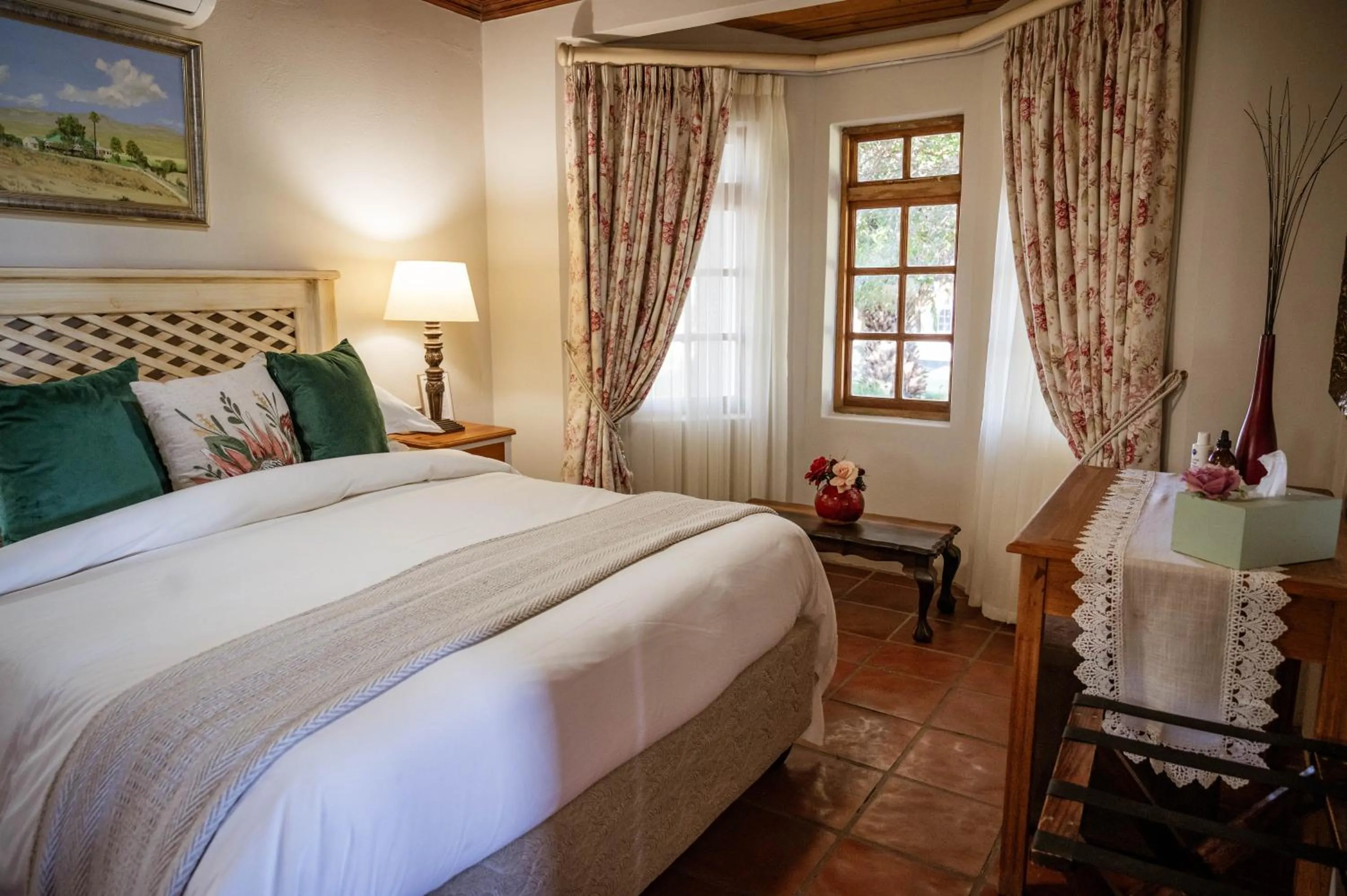 Bed in De Denne Country Guest House