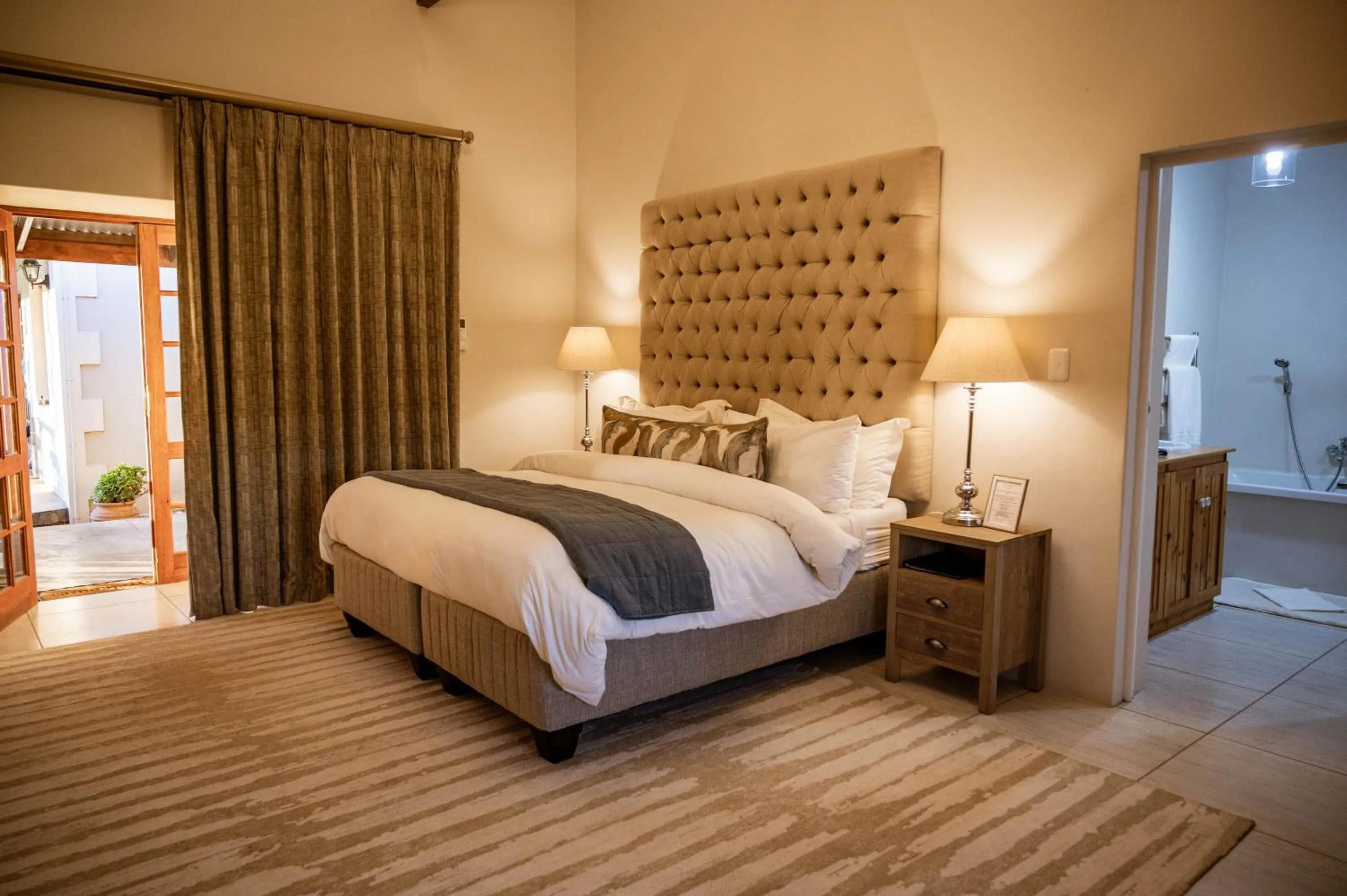 Bed in De Denne Country Guest House