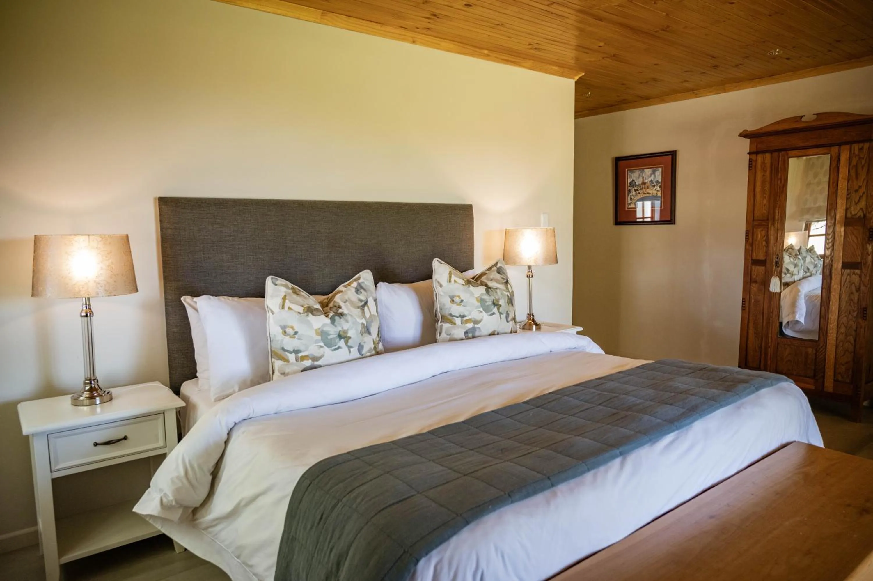 Bed in De Denne Country Guest House