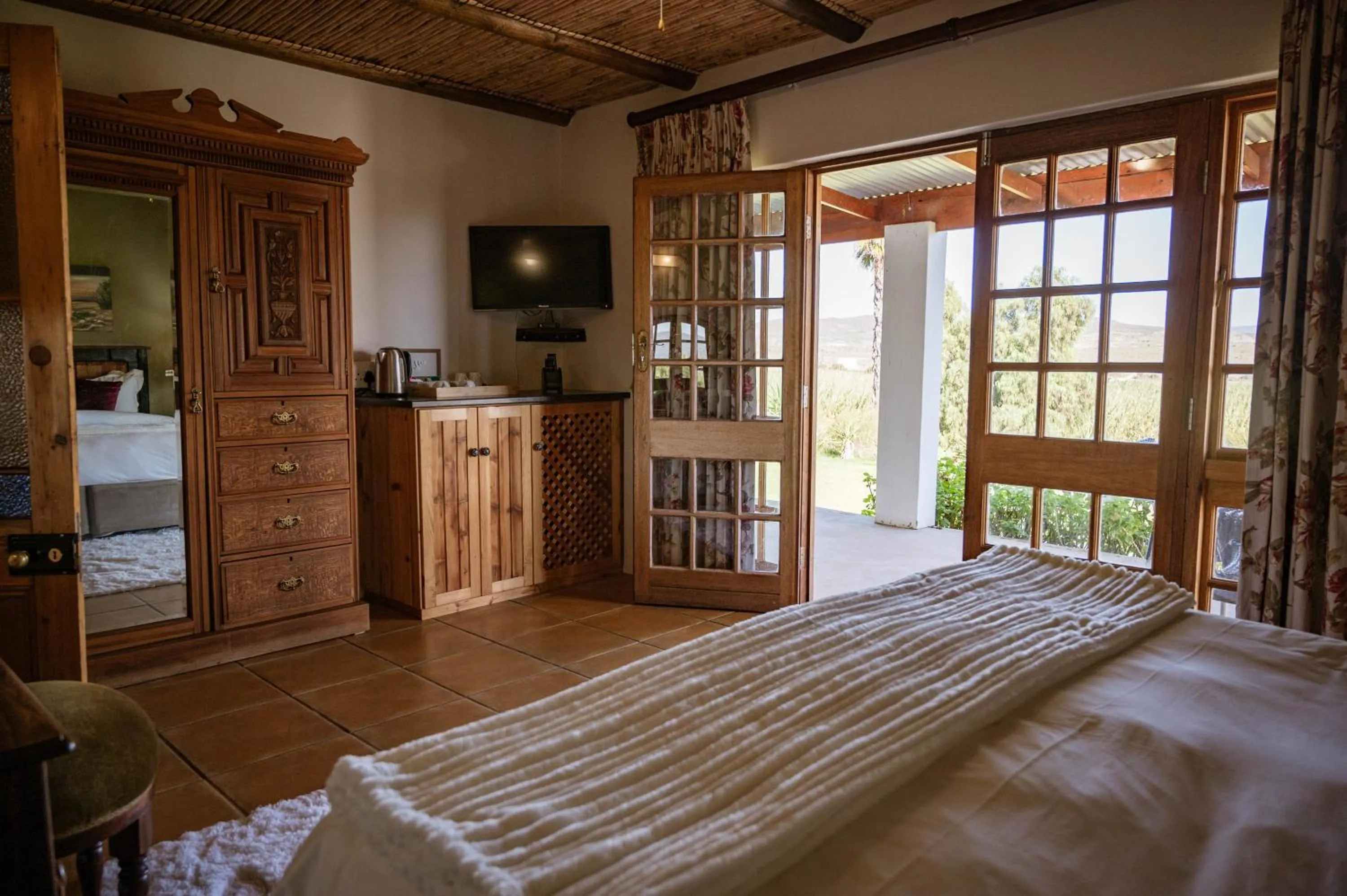 Bed in De Denne Country Guest House