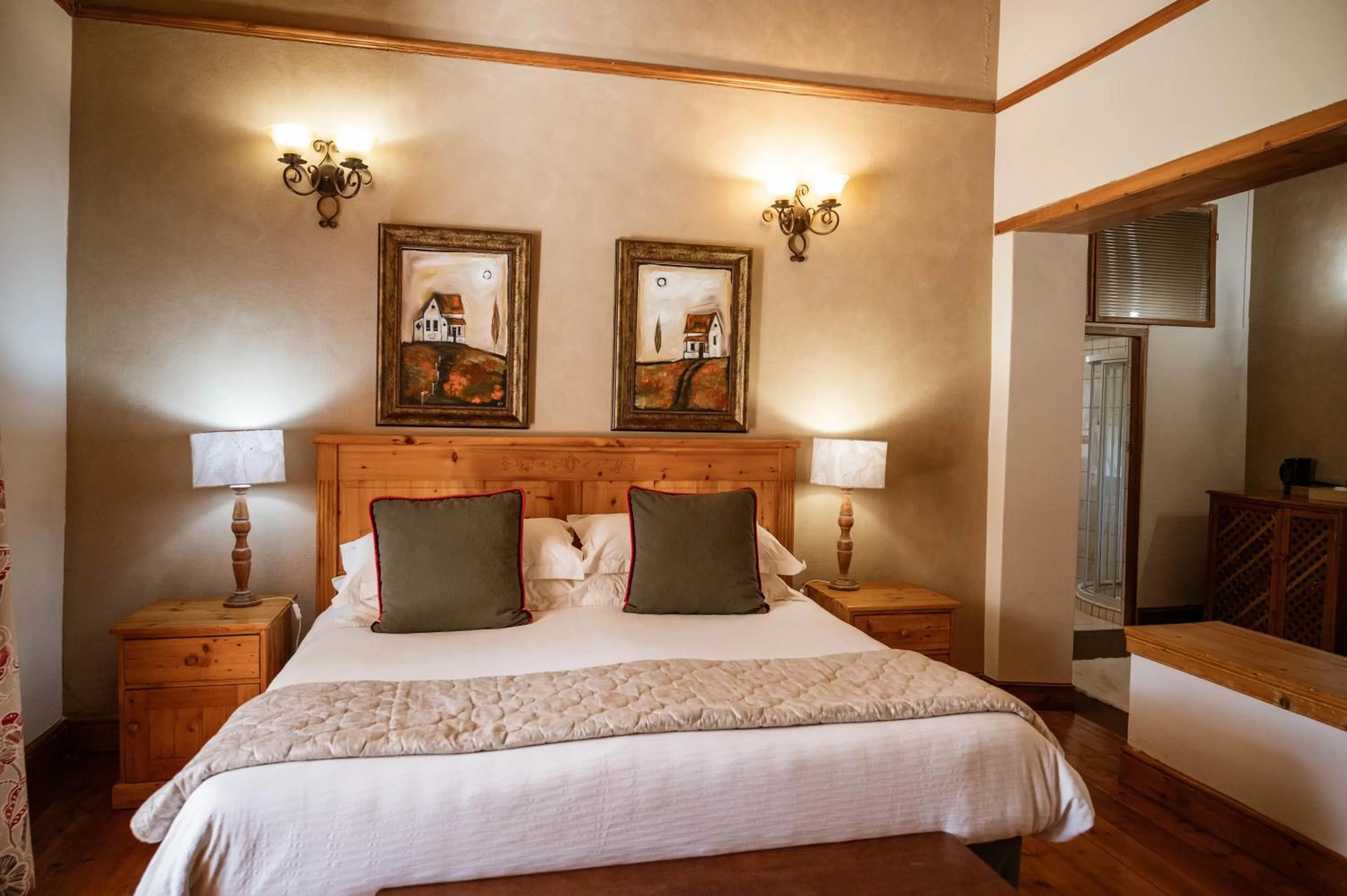 Bed in De Denne Country Guest House