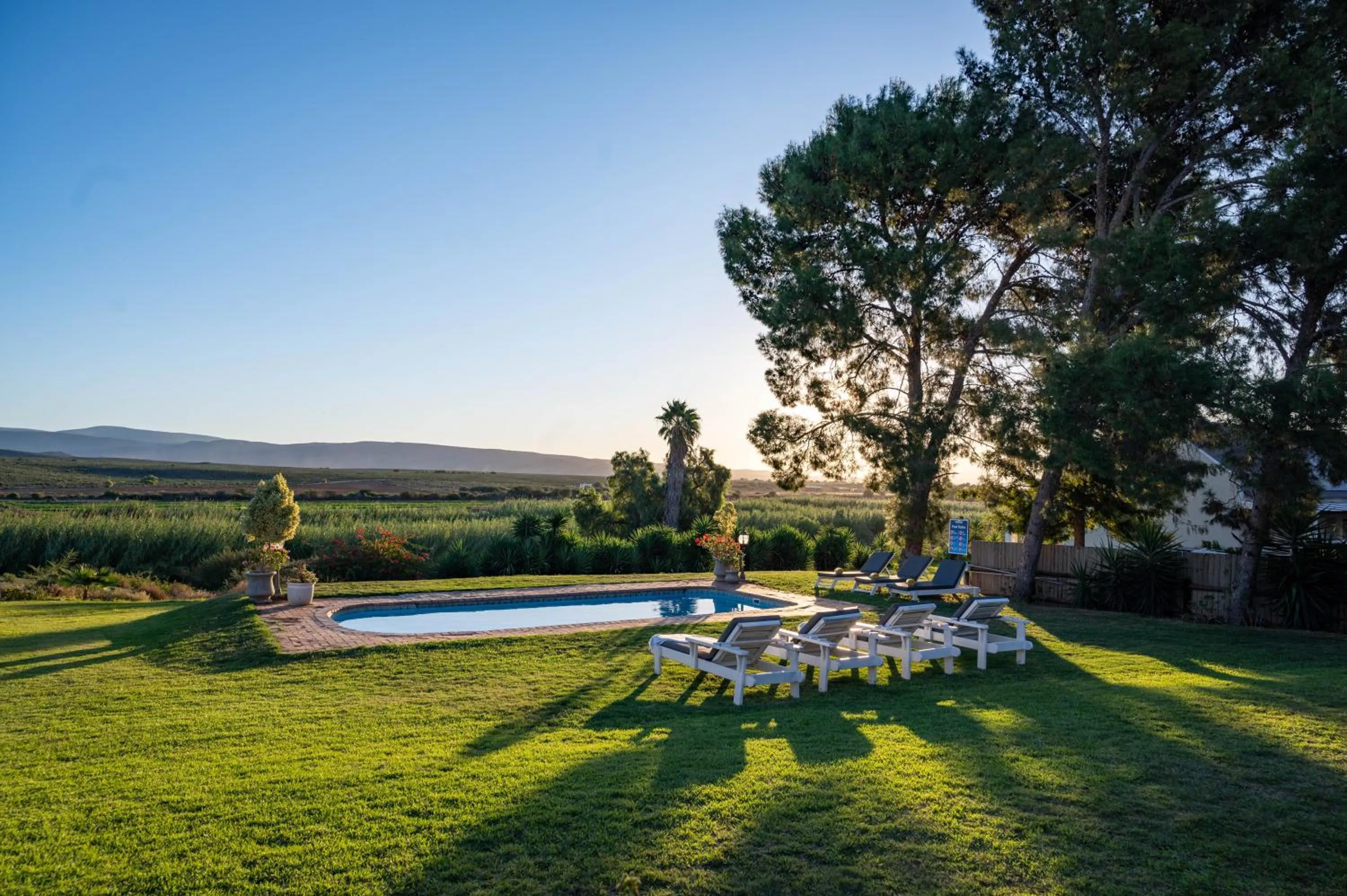 Natural landscape in De Denne Country Guest House