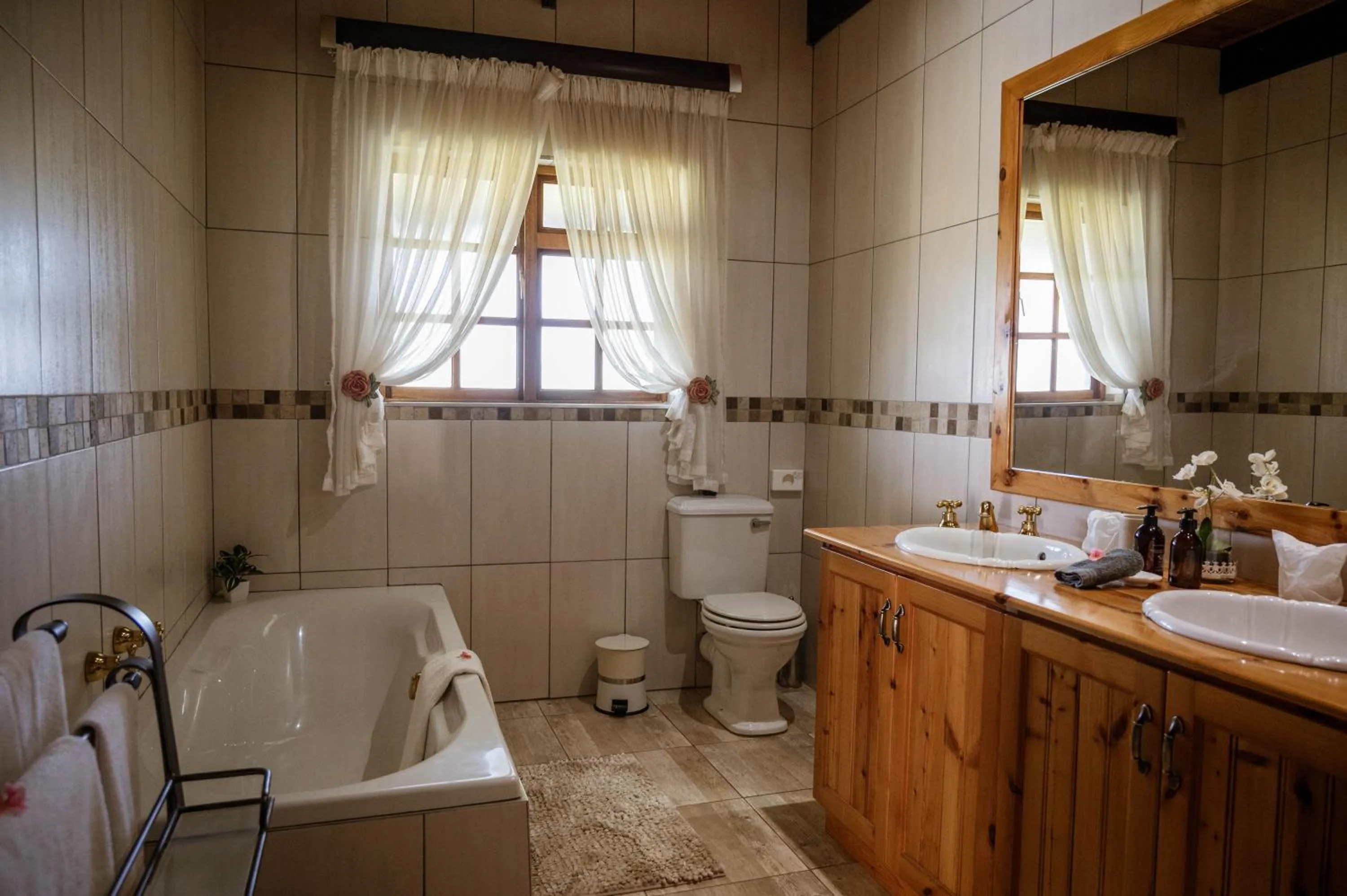 Shower in De Denne Country Guest House