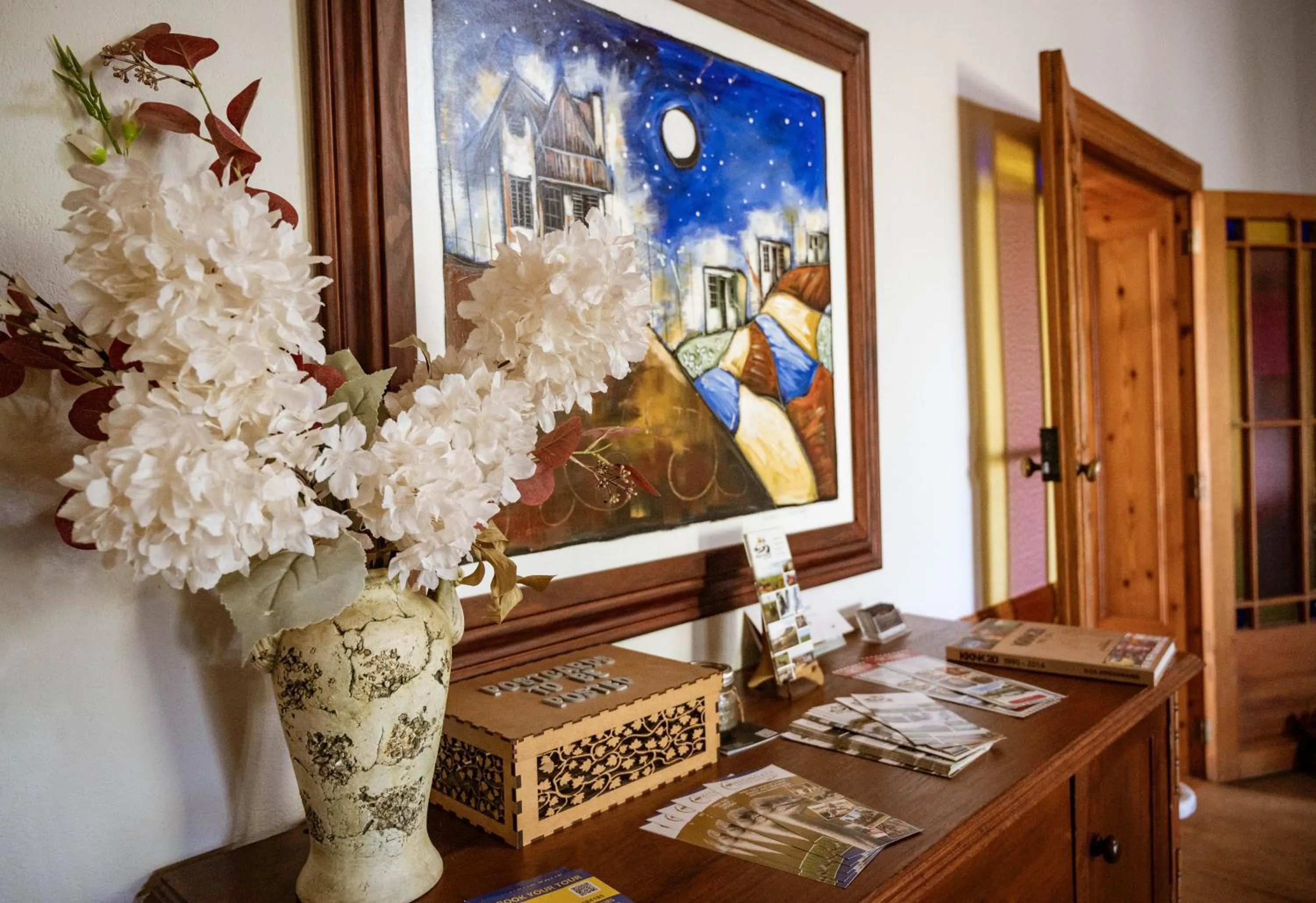 Lobby or reception in De Denne Country Guest House