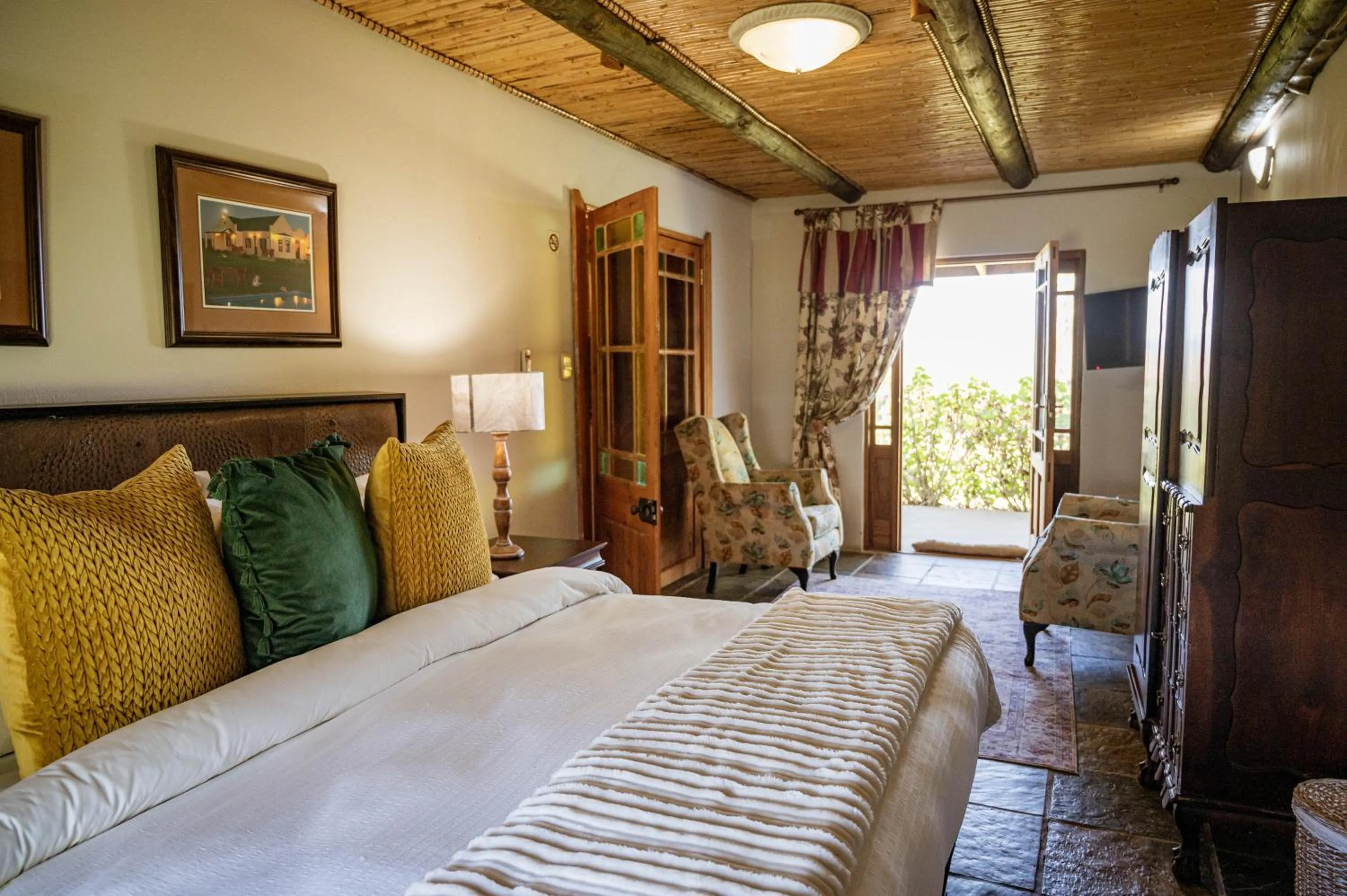 Bed in De Denne Country Guest House