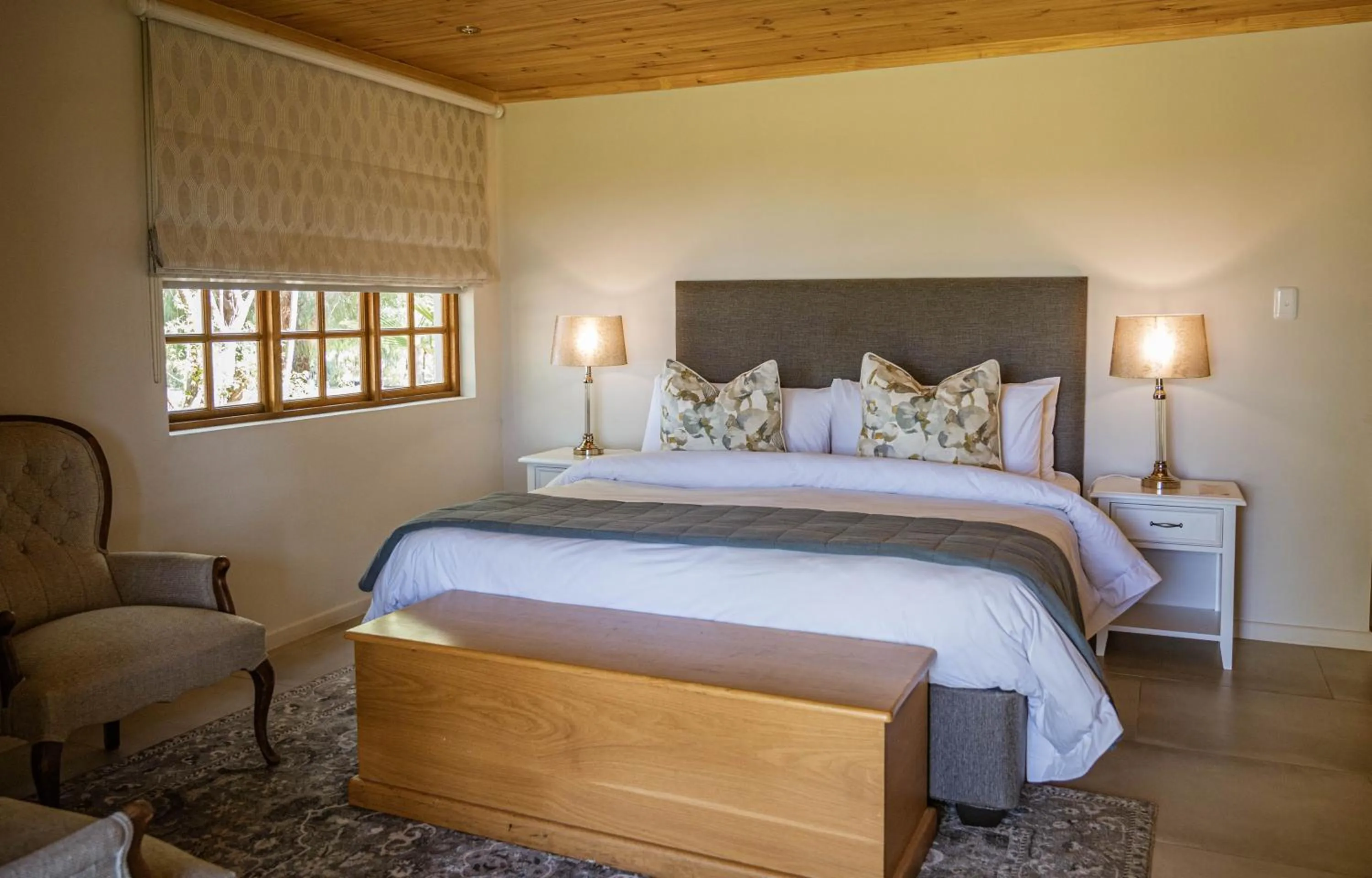 Bed in De Denne Country Guest House