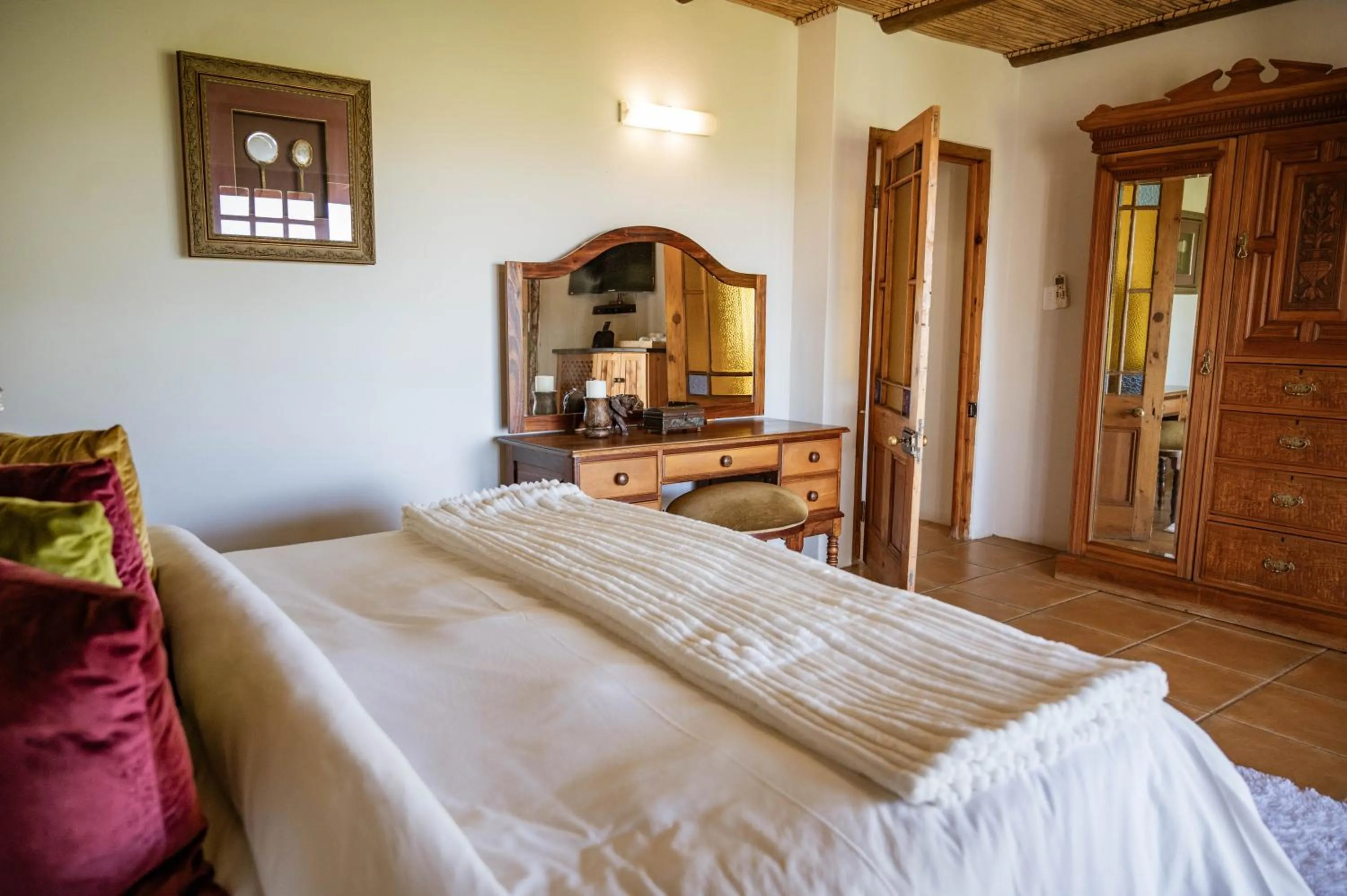 Bed in De Denne Country Guest House
