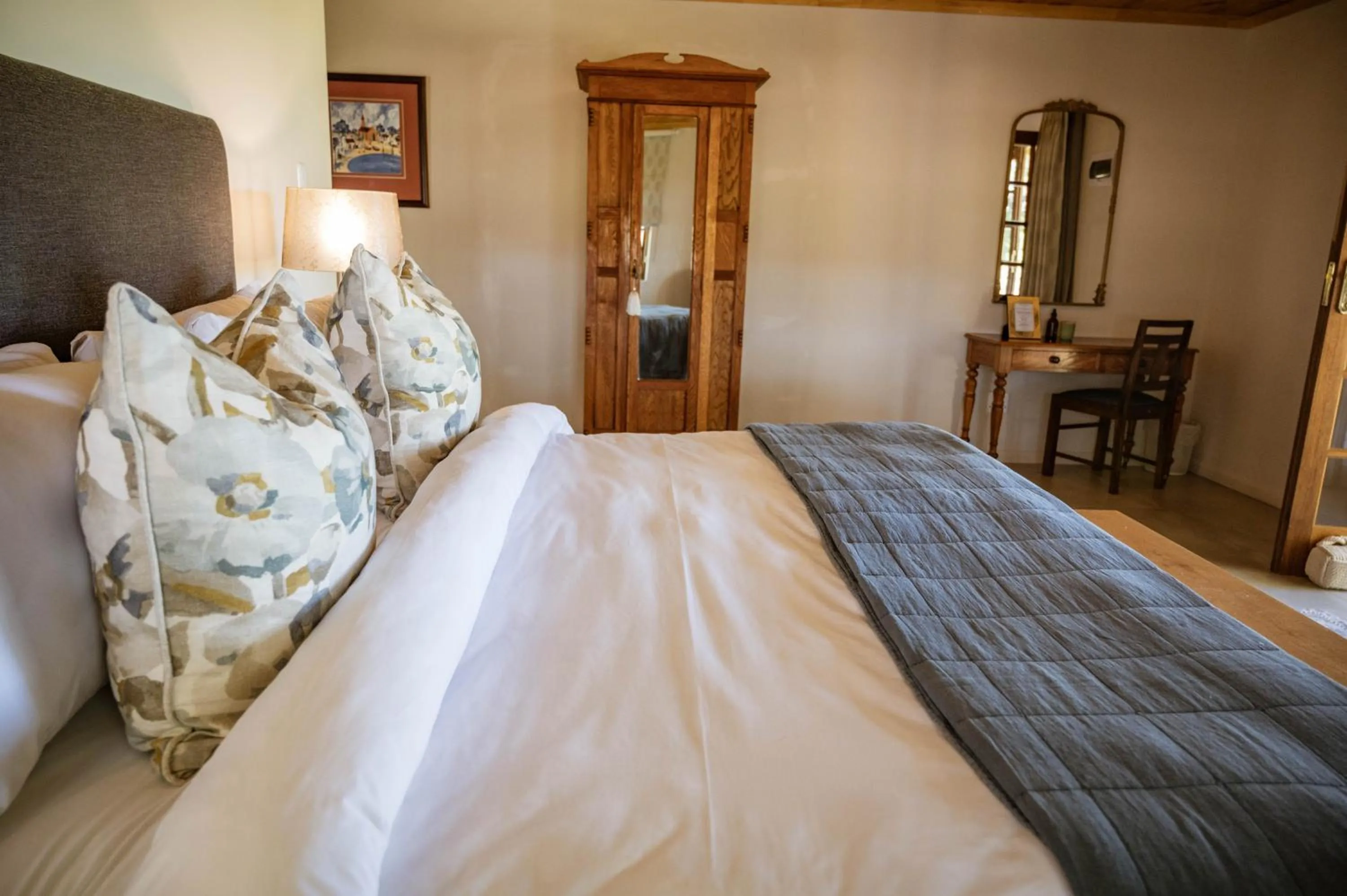 Bed in De Denne Country Guest House