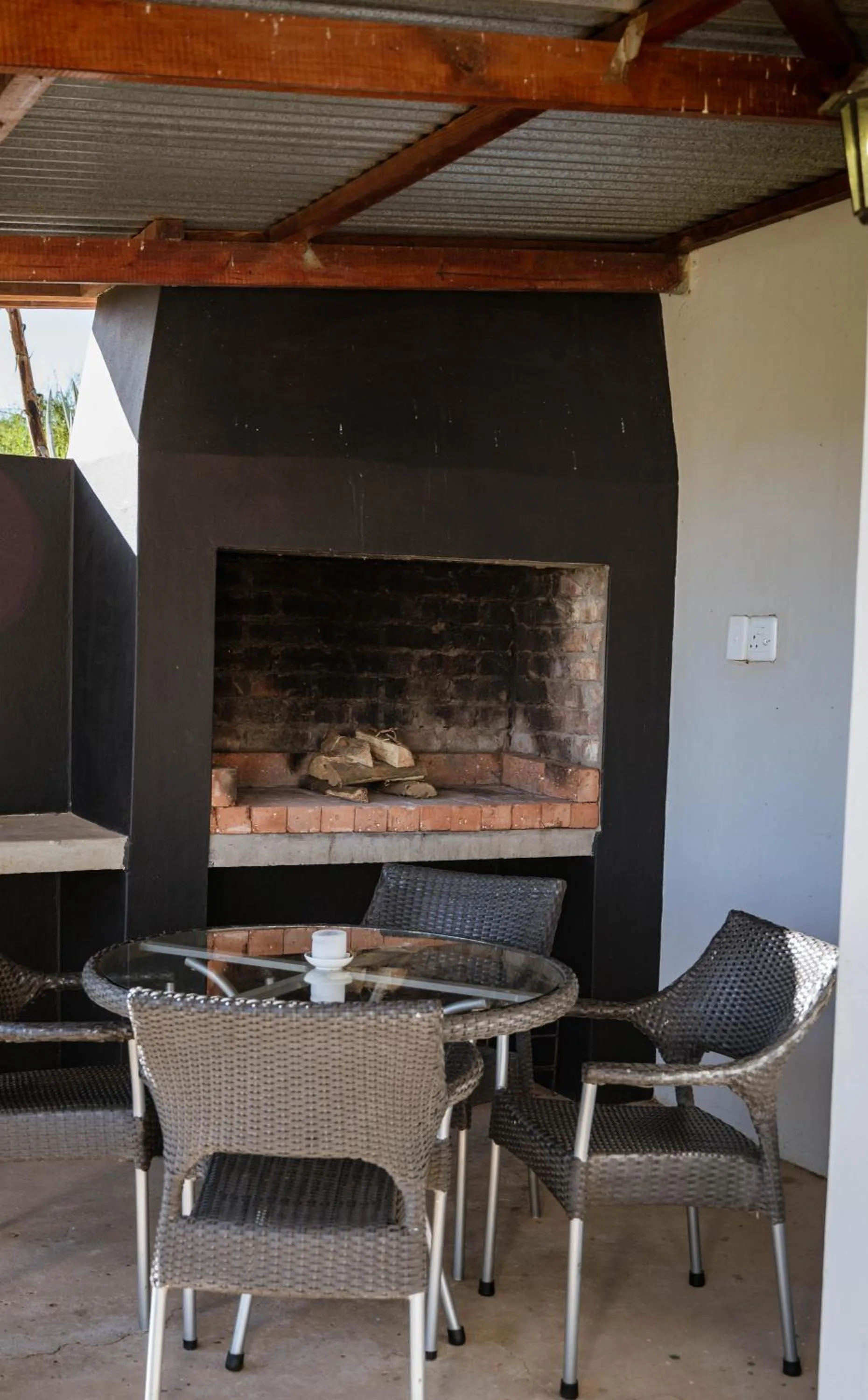 BBQ facilities in De Denne Country Guest House