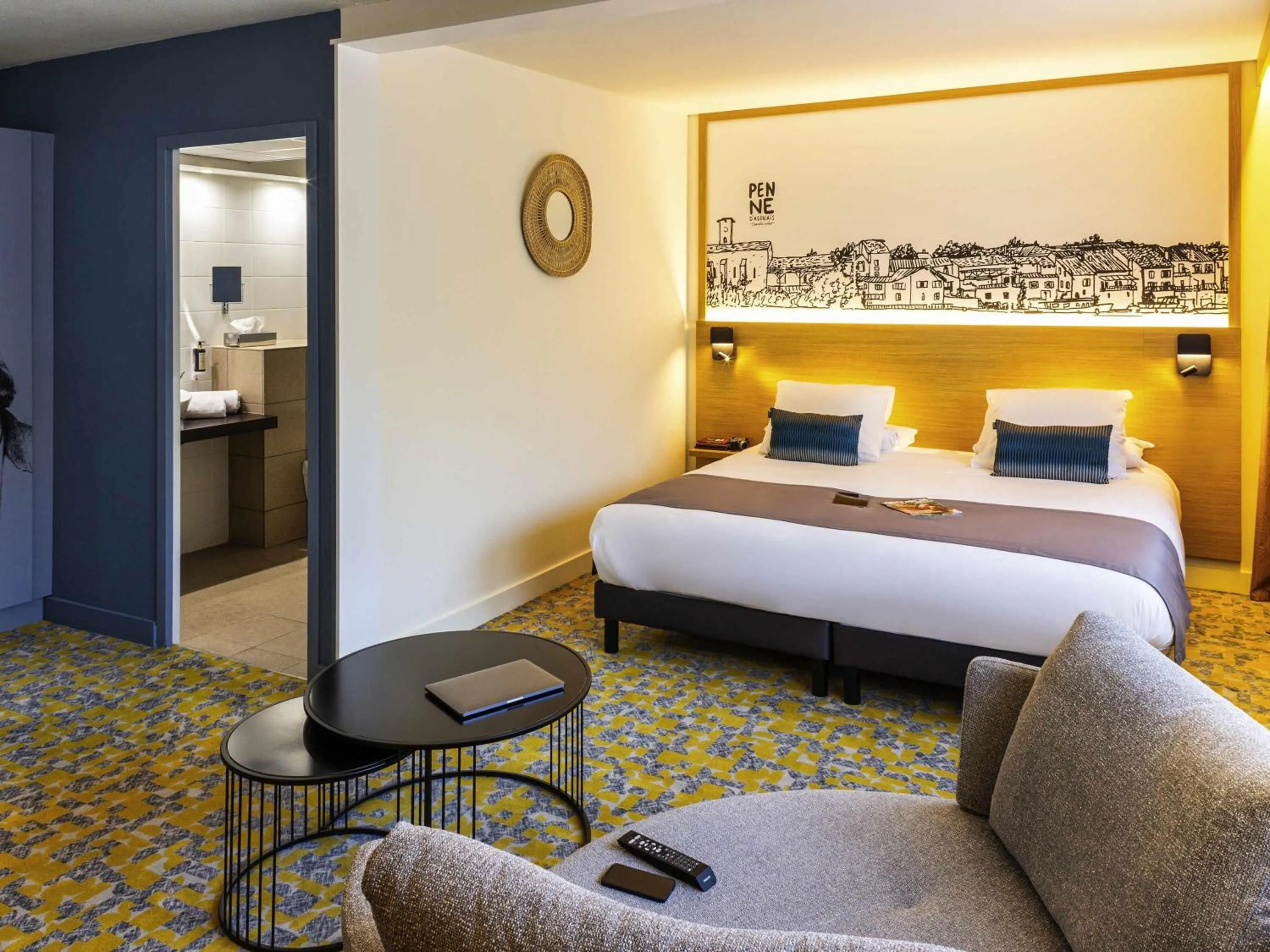 Bedroom, Bed in Mercure Agen Centre