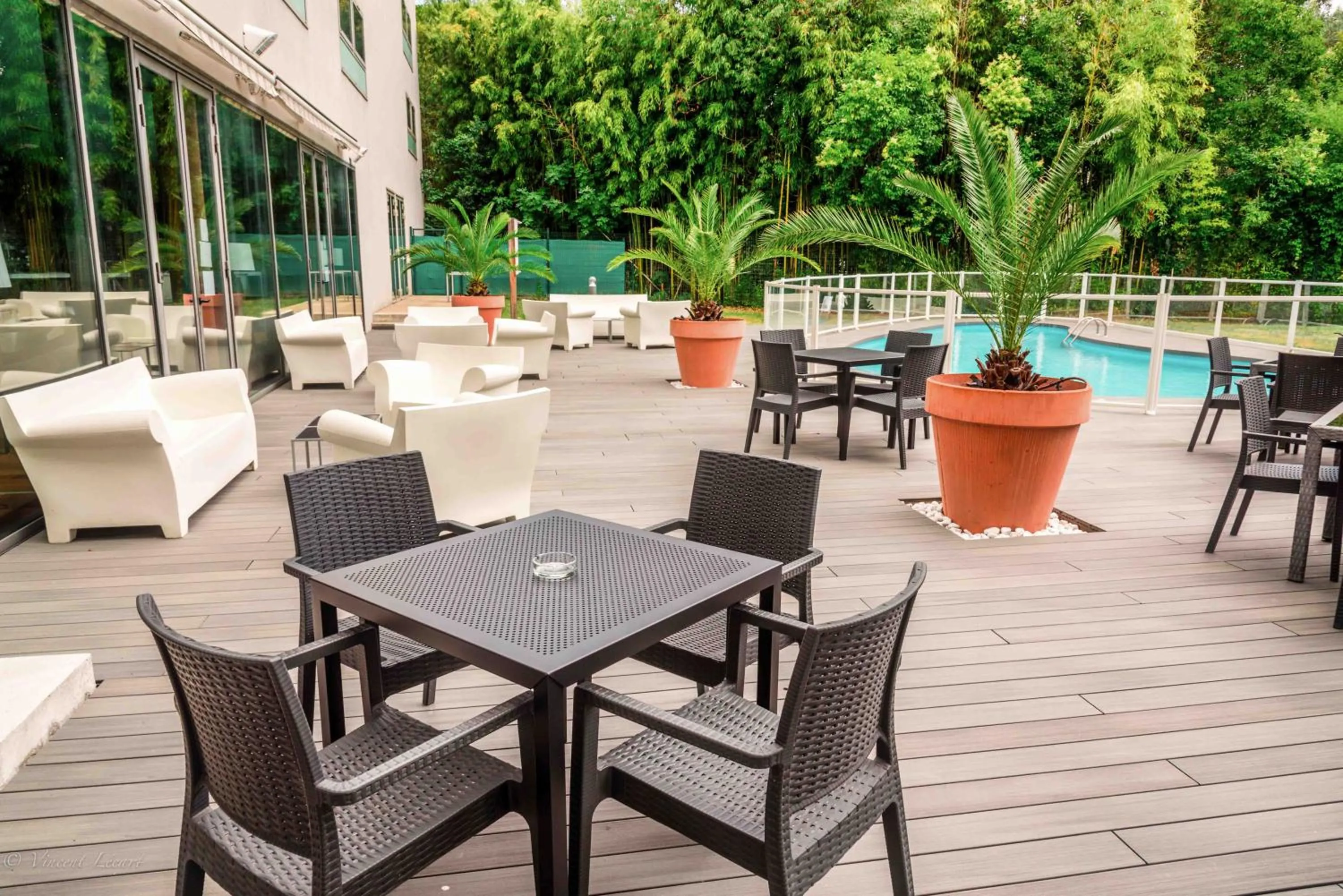 Patio in Mercure Agen Centre