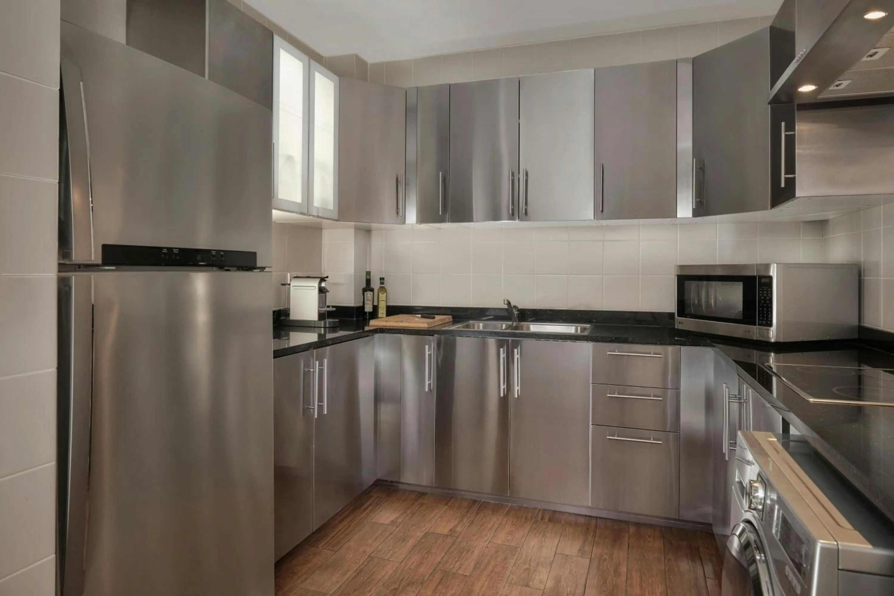 Kitchen or kitchenette in Le Meridien Al Khobar