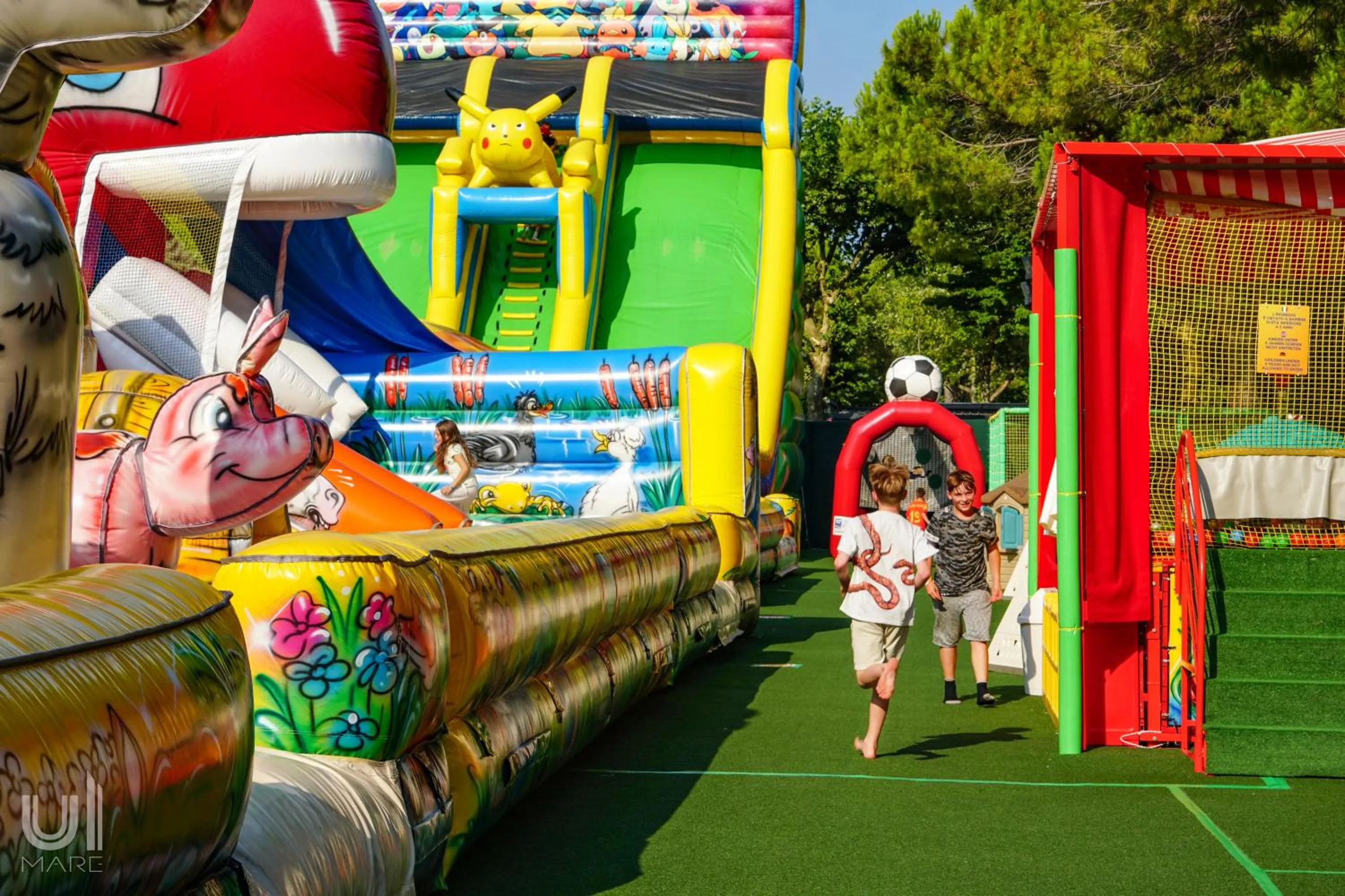 Children play ground in Luxury Camp at Union Lido