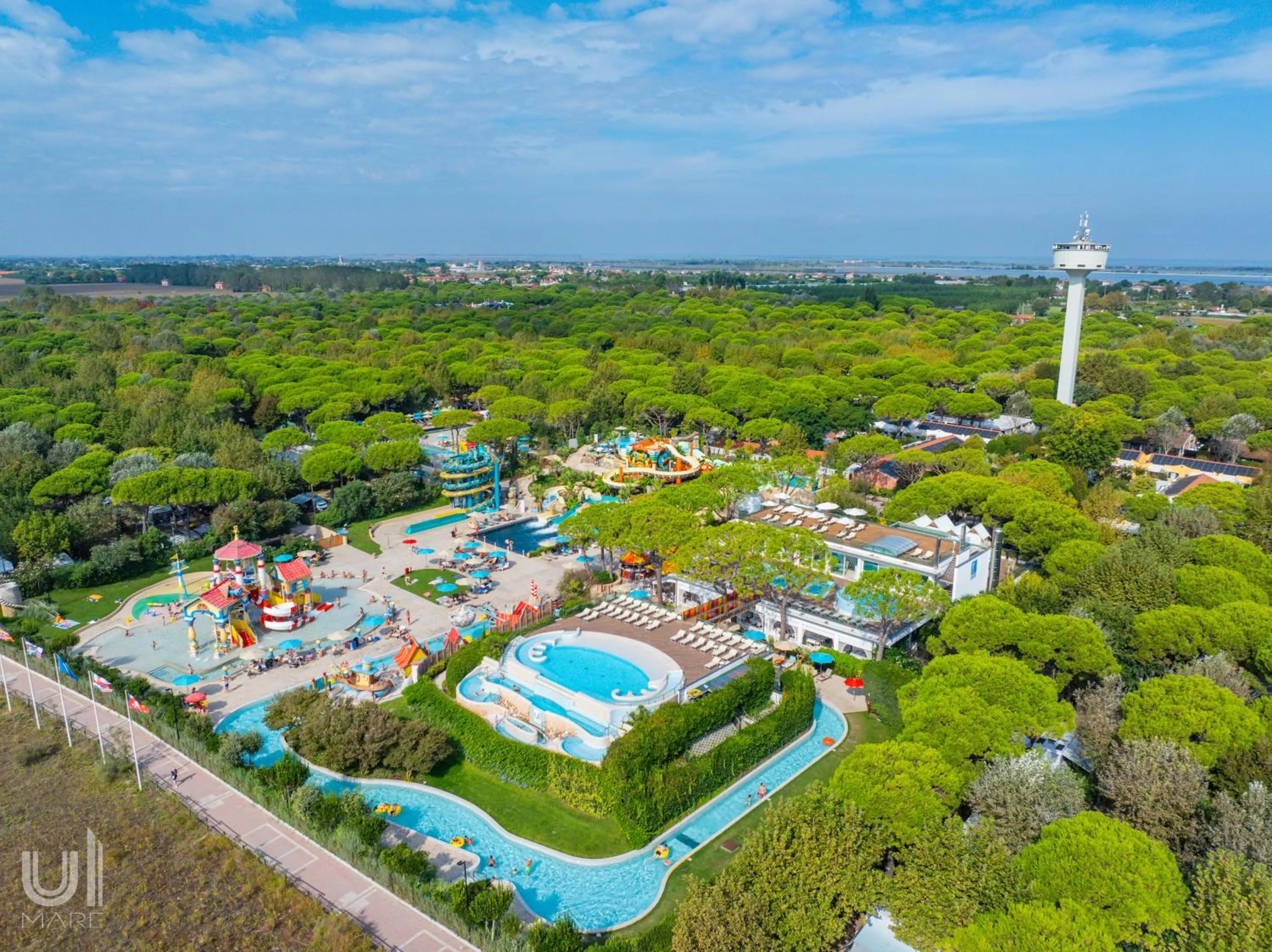 Aqua park in Luxury Camp at Union Lido