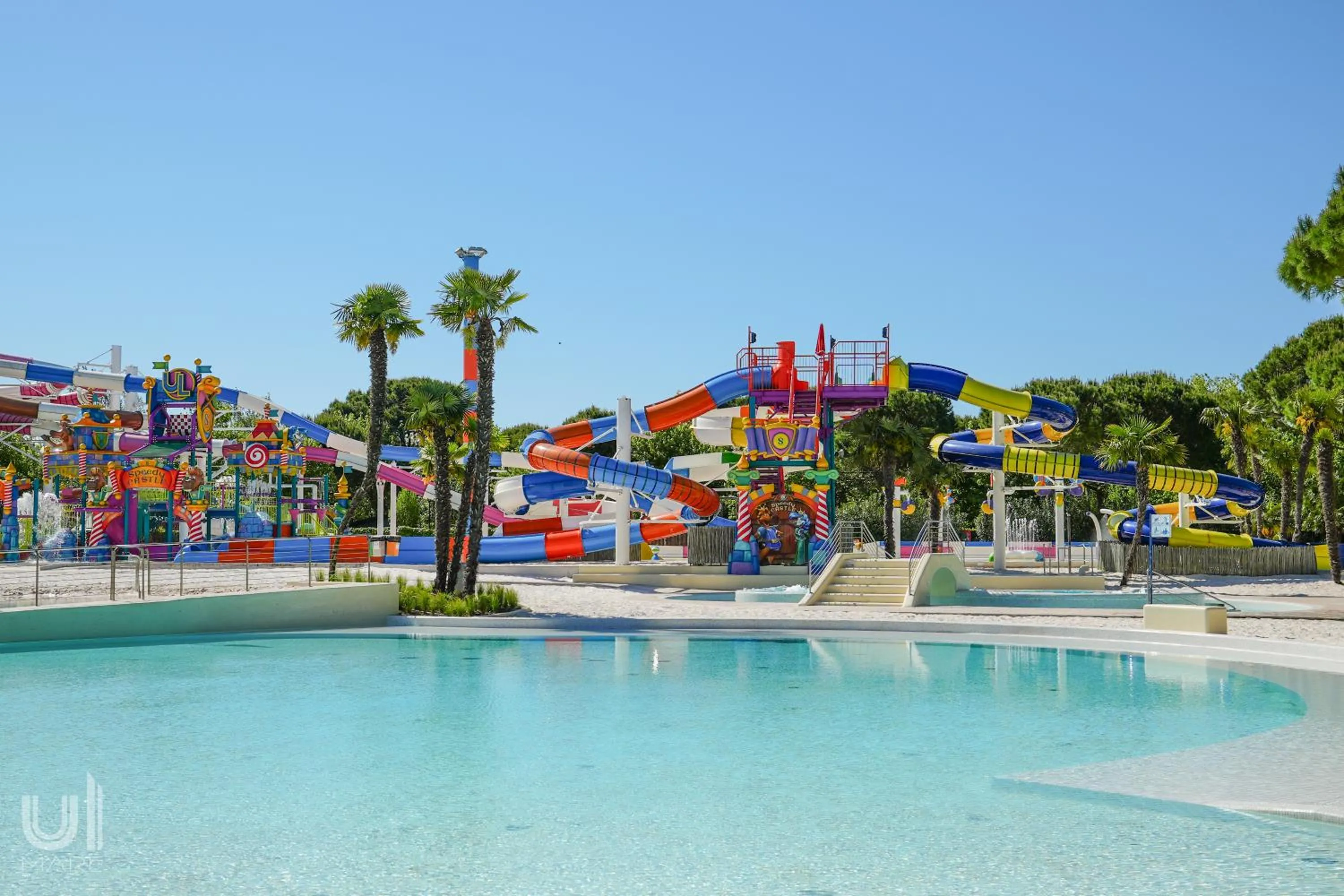 Aqua park in Luxury Camp at Union Lido