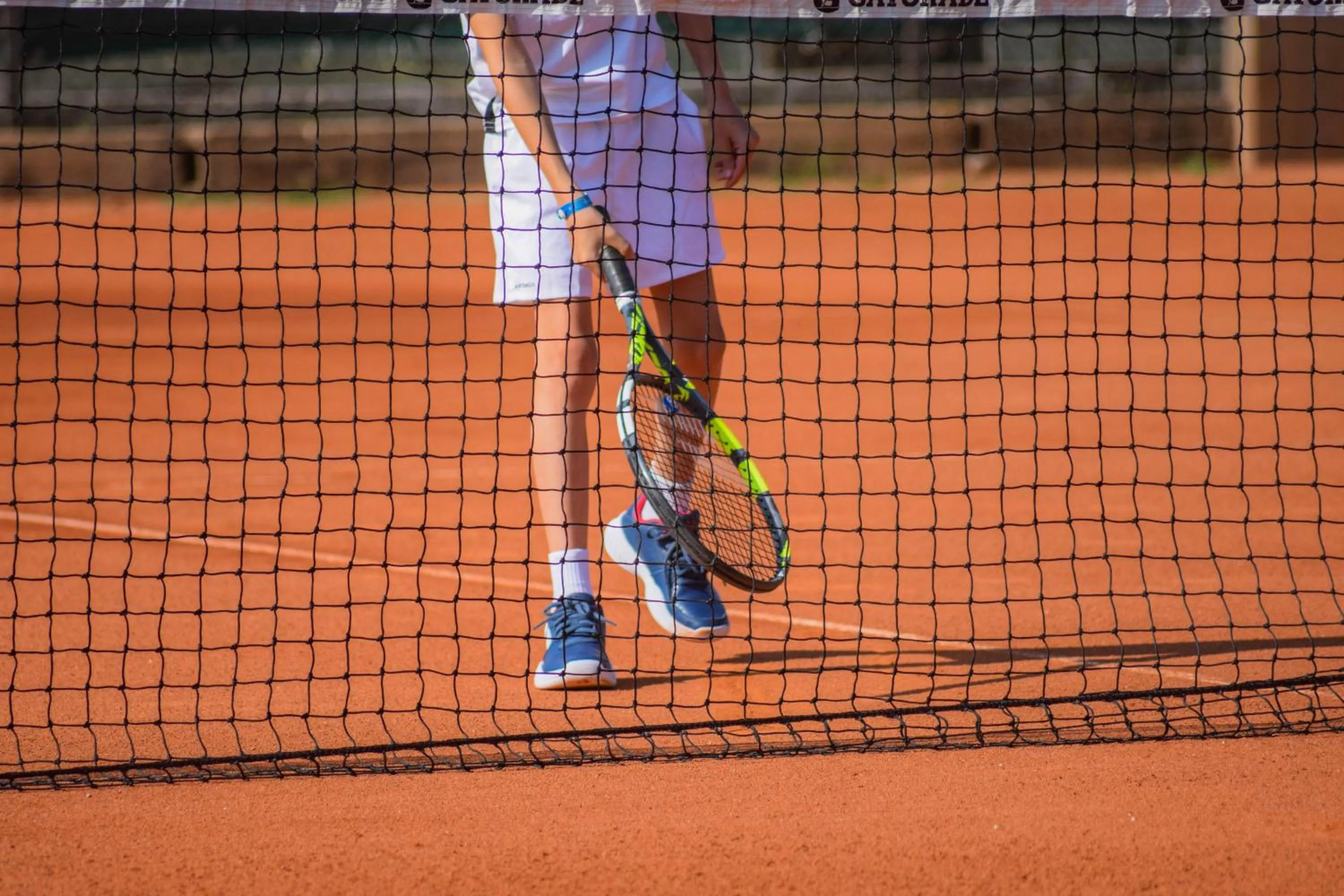 Tennis court in Luxury Camp at Union Lido