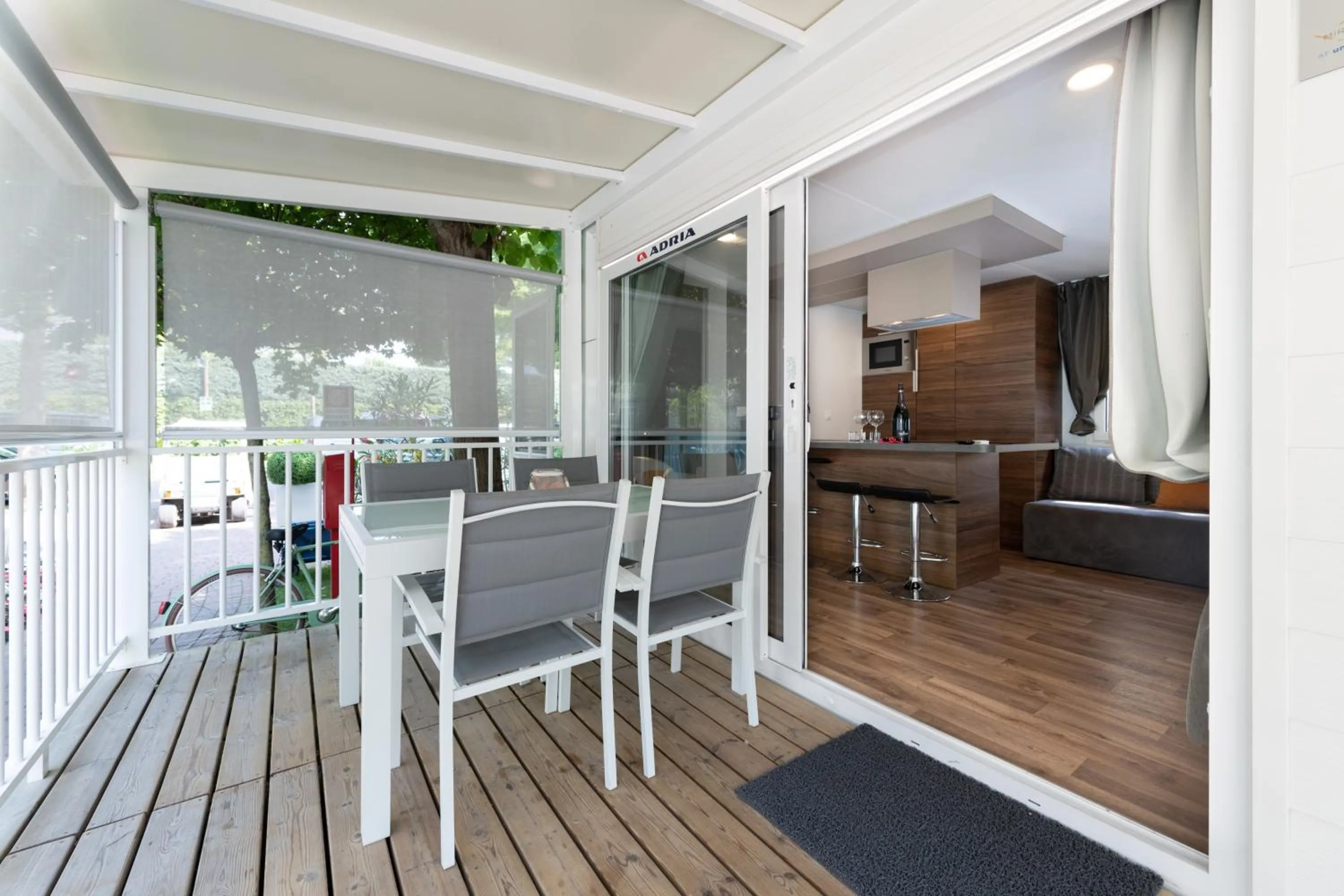 Patio in Luxury Camp at Union Lido