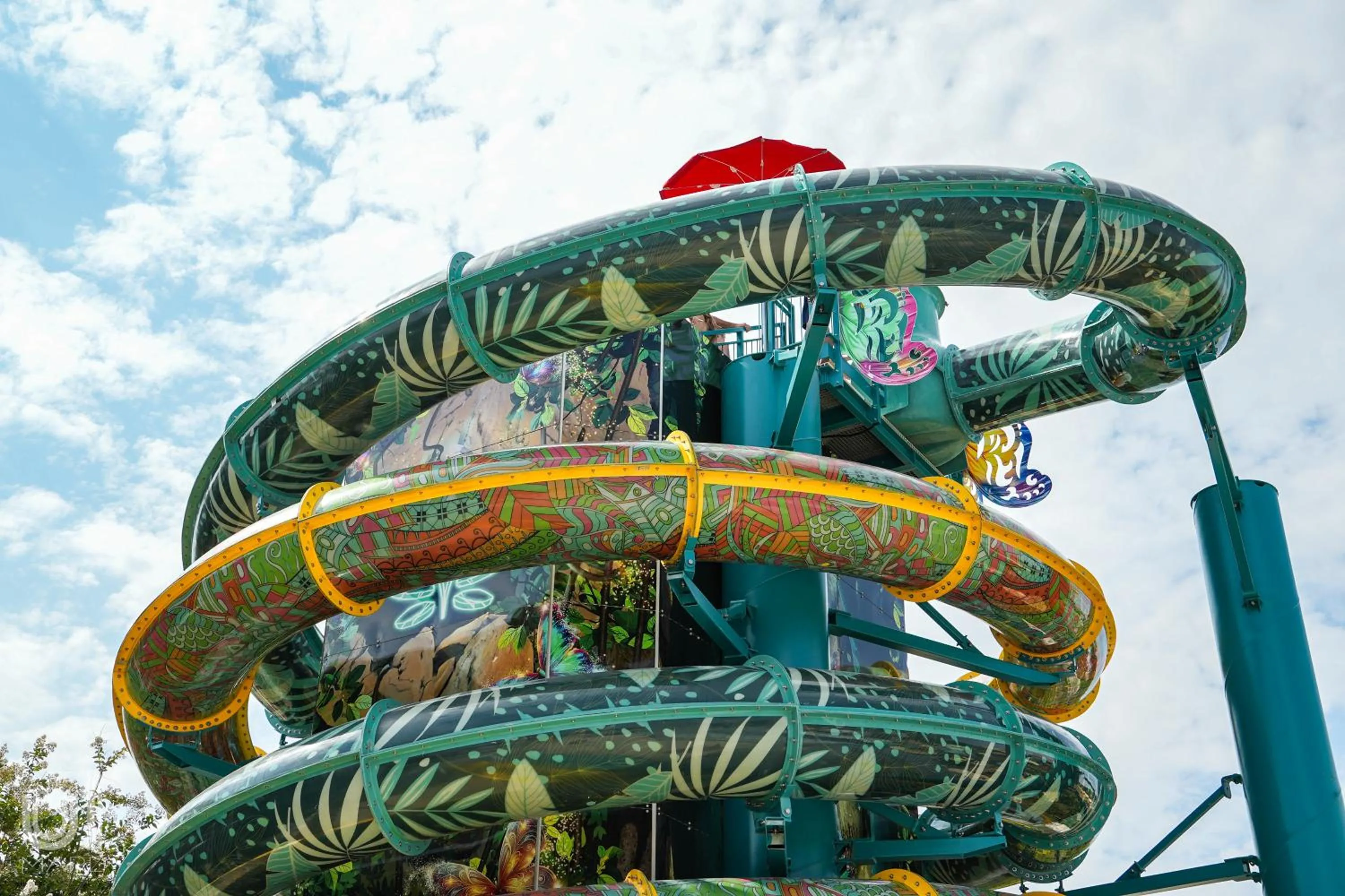 Aqua park in Luxury Camp at Union Lido