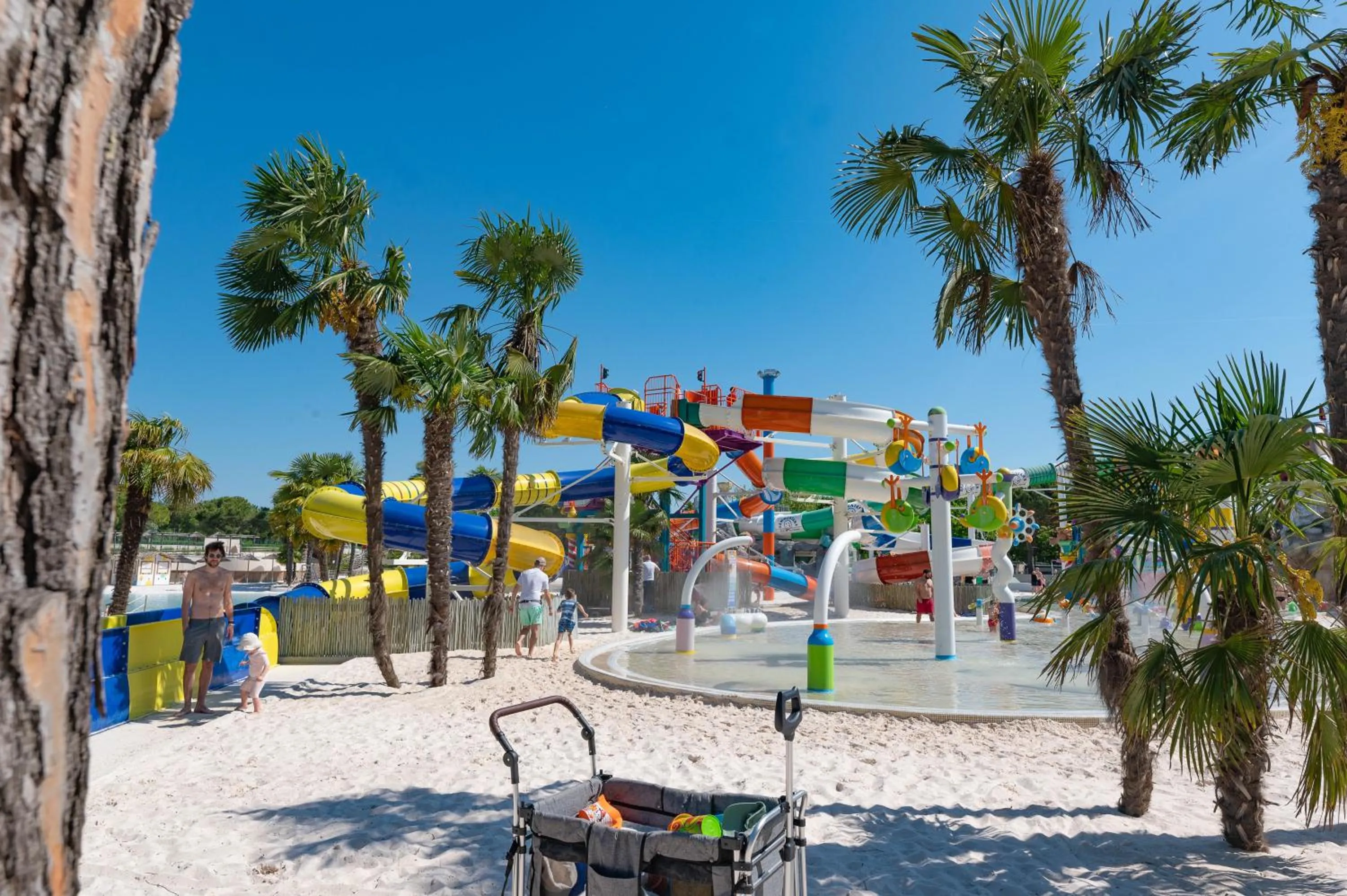 Pool view in Luxury Camp at Union Lido