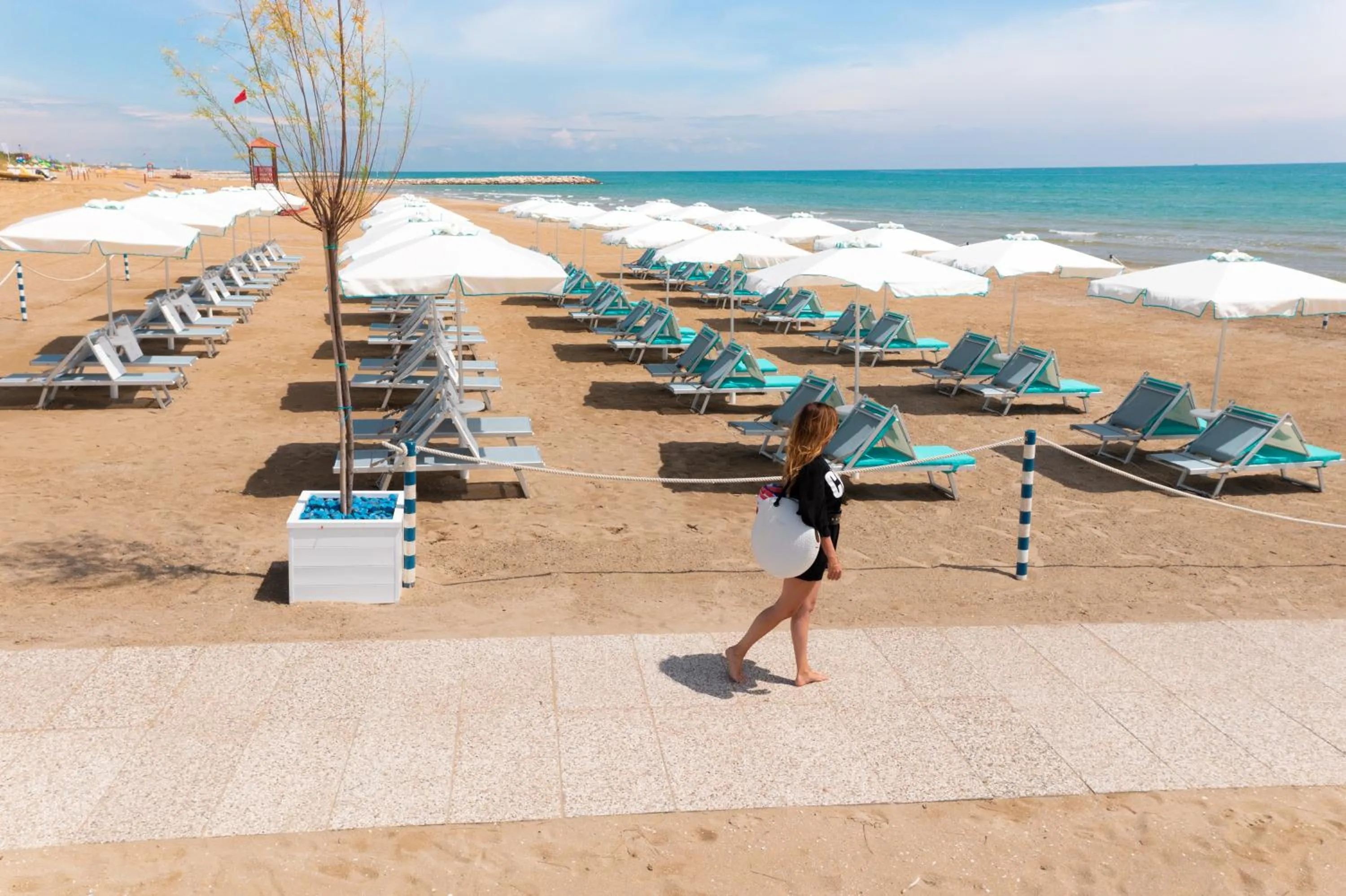 Beach in Luxury Camp at Union Lido