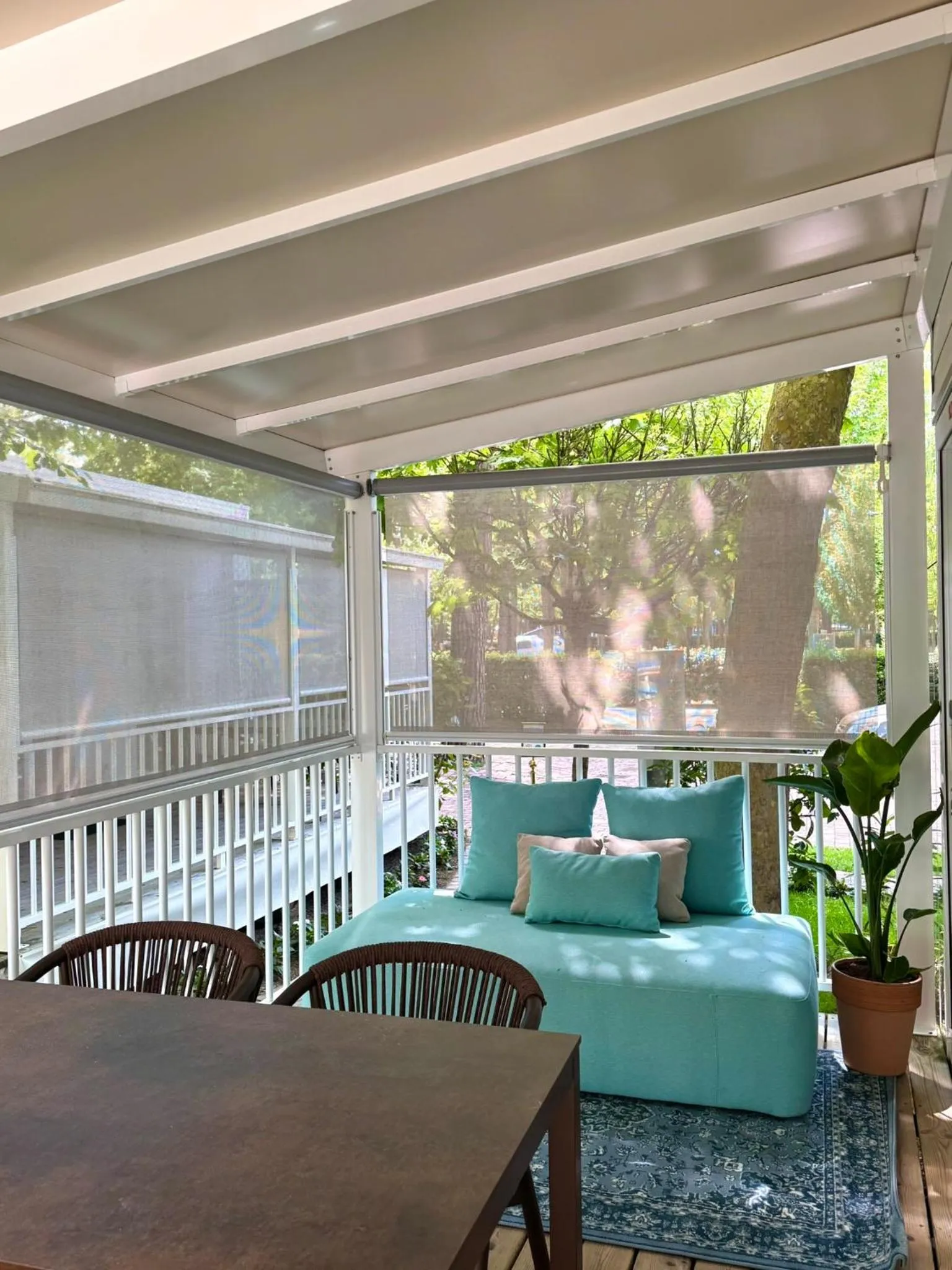 Balcony/Terrace in Luxury Camp at Union Lido