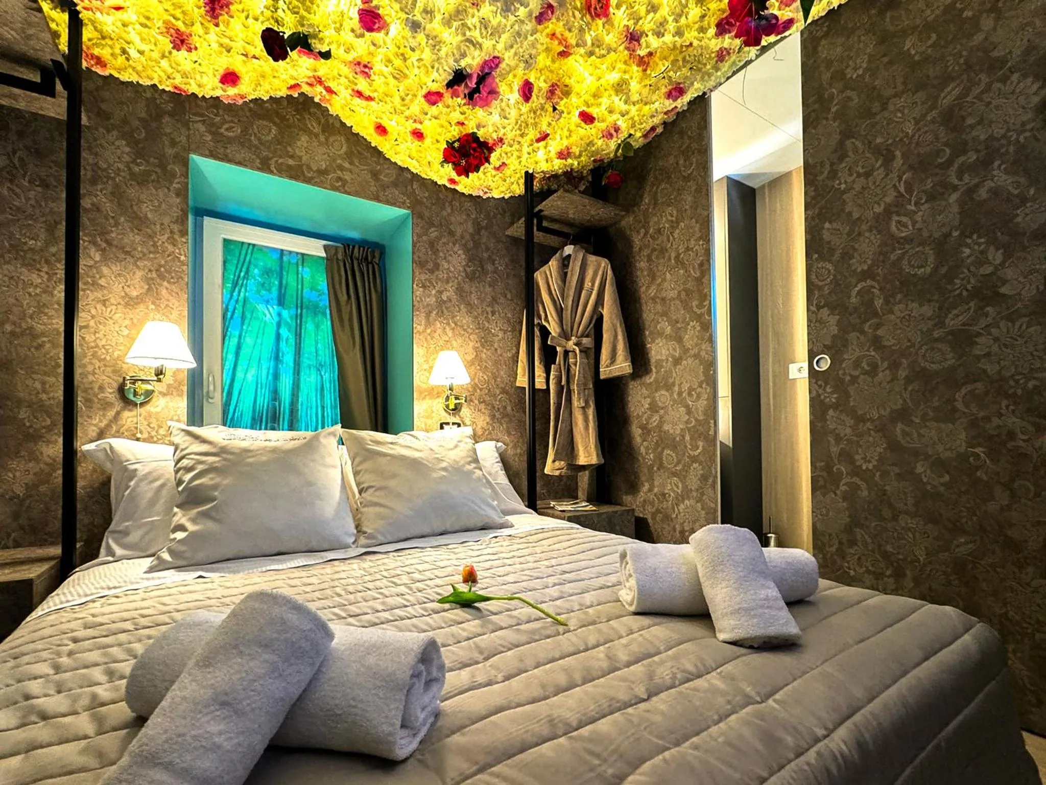 Bed in Luxury Camp at Union Lido