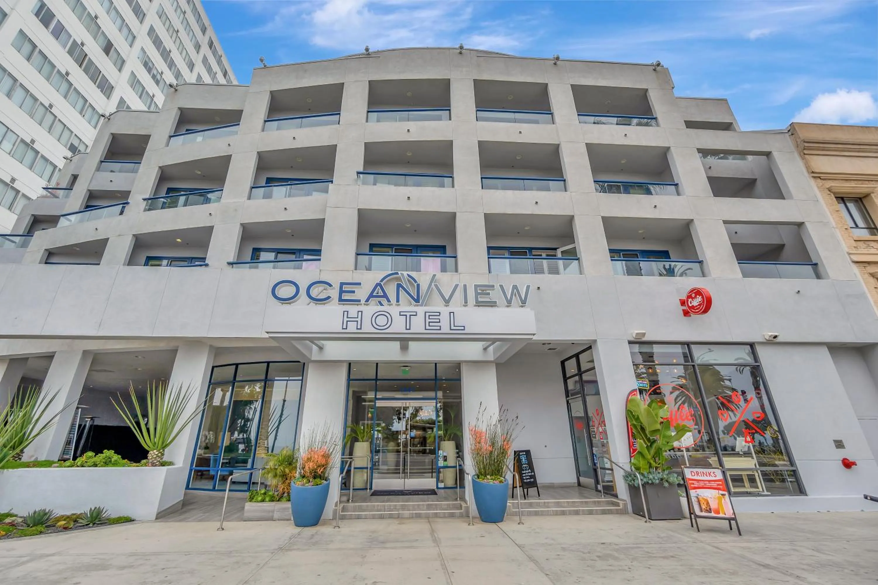 Property building in Ocean View Hotel