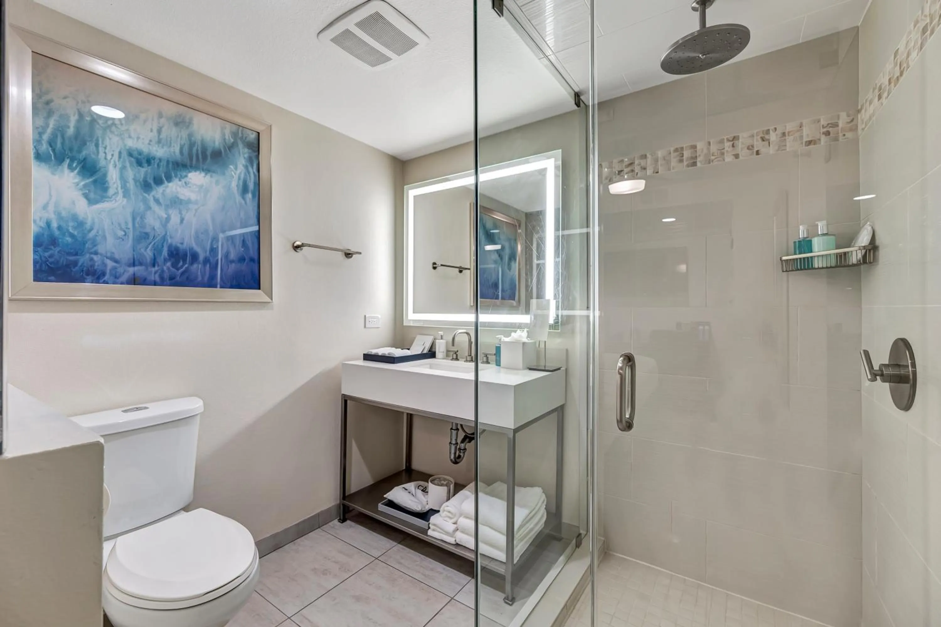 Bathroom in Ocean View Hotel