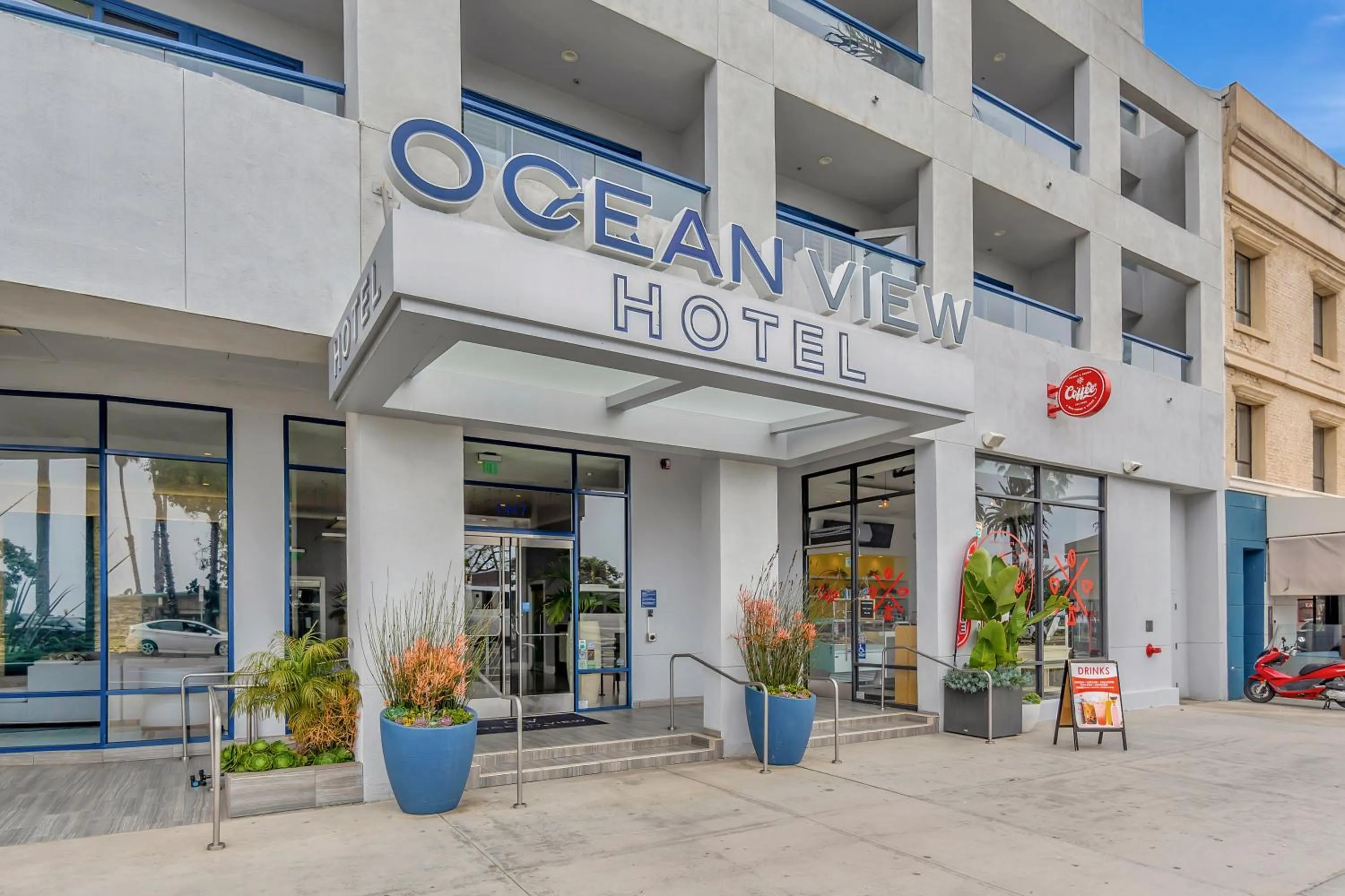 Property building in Ocean View Hotel