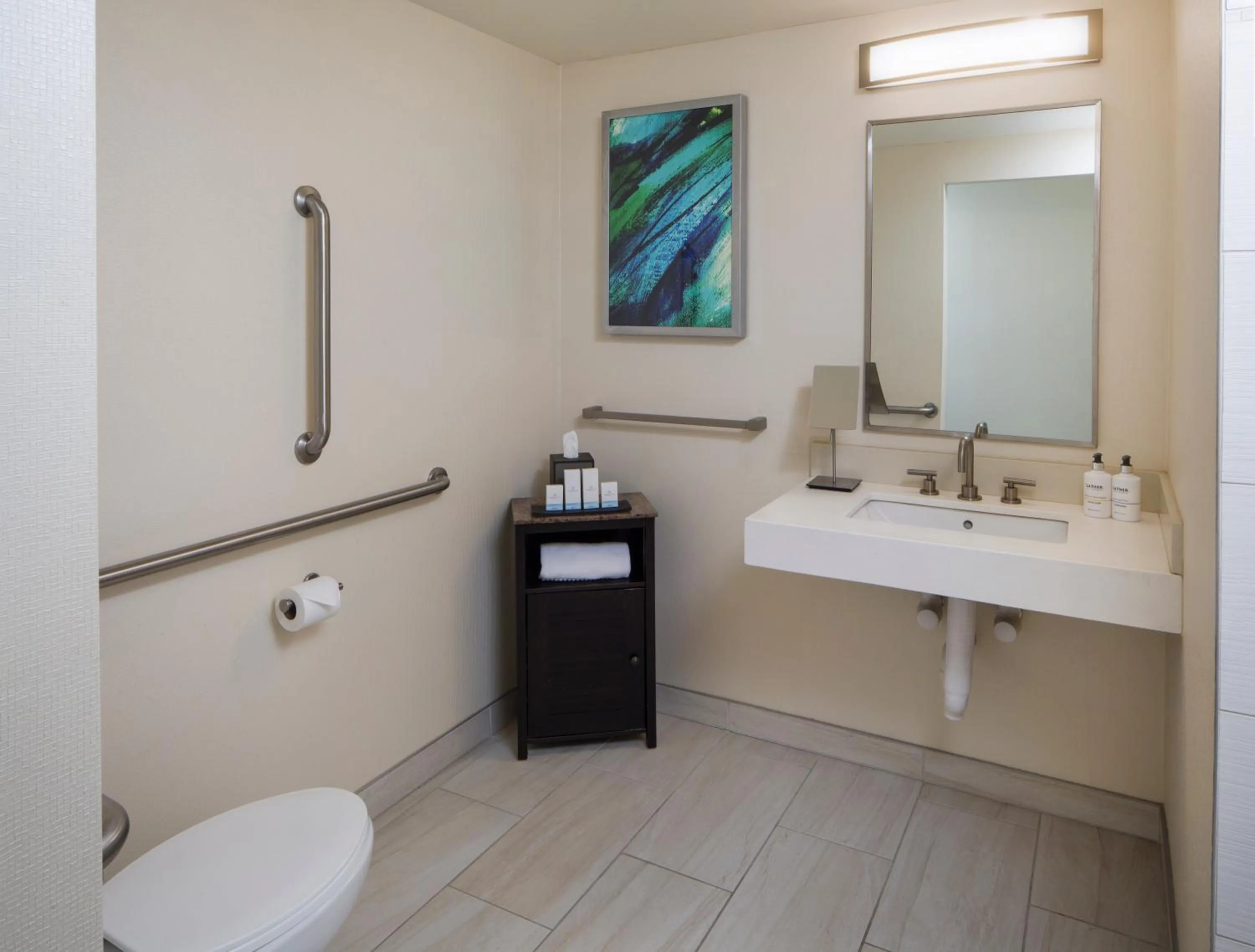 Bathroom in Ocean View Hotel